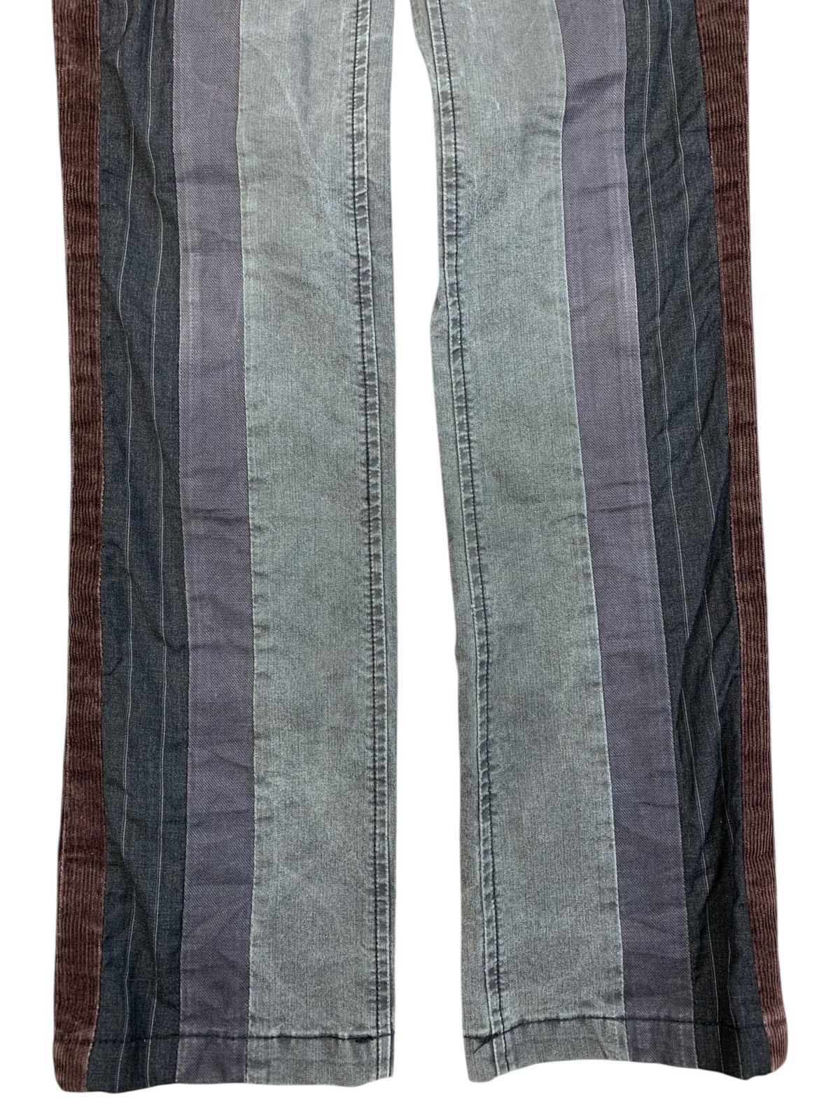 Japanese Brand Y2K 2000’s Slowgun 3 Panel Slim Denim Size US 29 - 5 Thumbnail