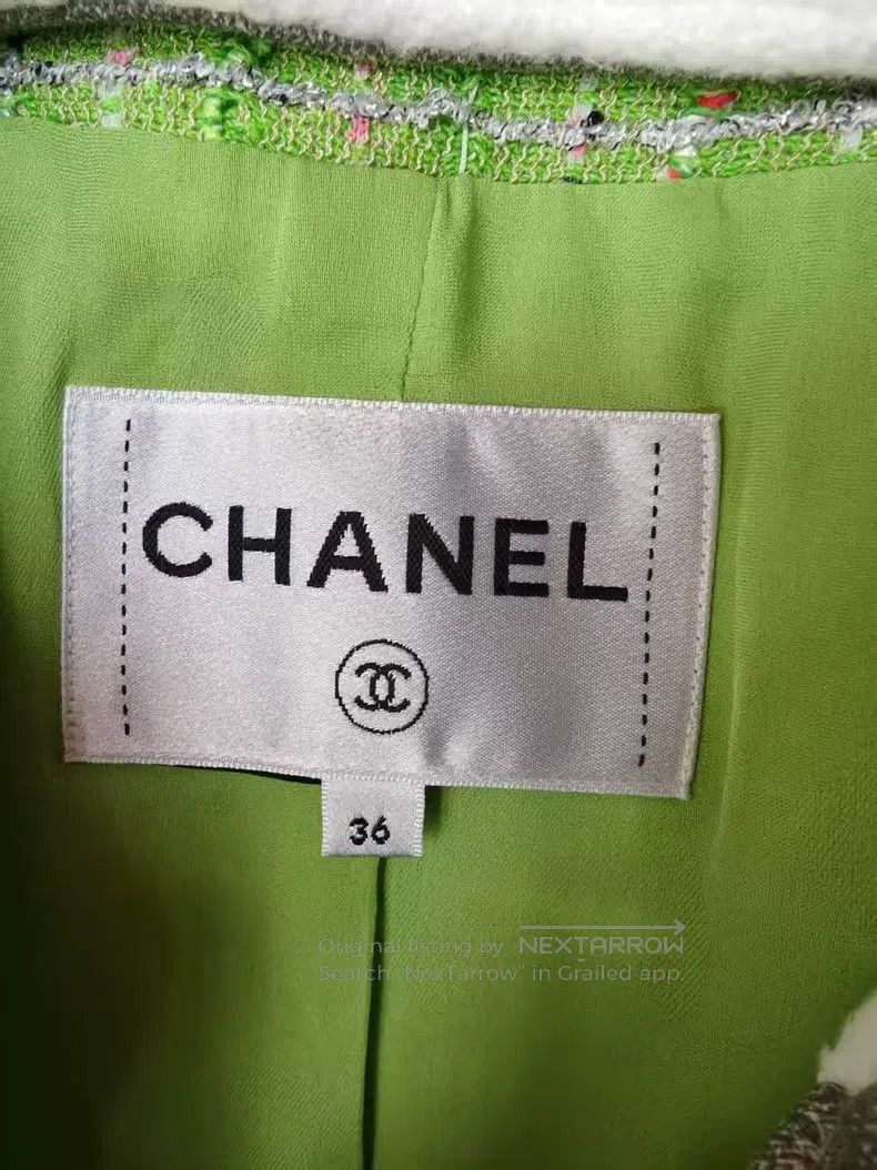 Chanel Chanel Green coat Size XS / US 0-2 / IT 36-38 - 3 Thumbnail