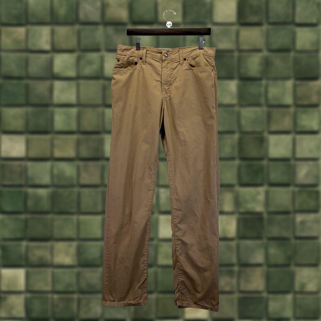 American Eagle Outfitters VINTAGE American Eagle Outfitters Slim Straight Mens Kahki Chino Pants 32x34-8380 Size US 32 / EU 48 - 1 Thumbnail
