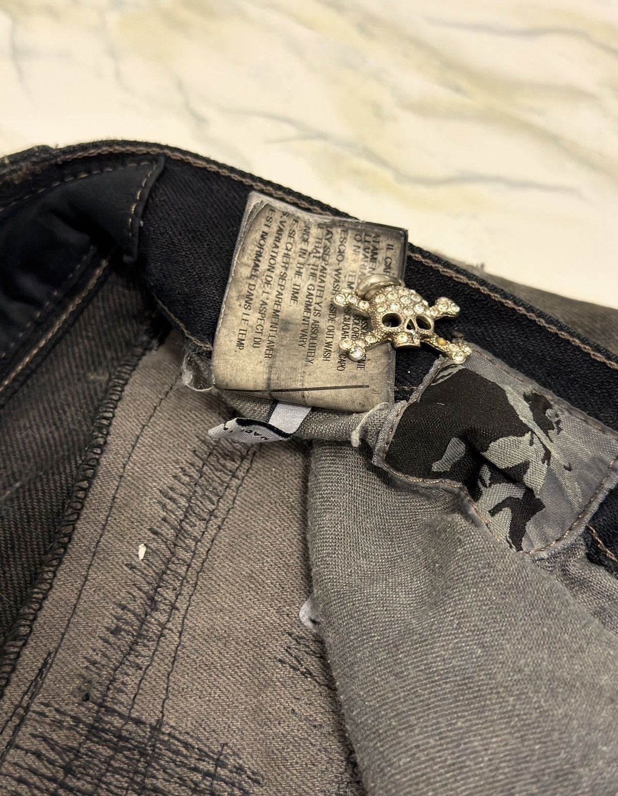 Rick Owens Drkshdw Rick Owens Hogwash Detroit Cut Denim Size US 29 - 18 Thumbnail