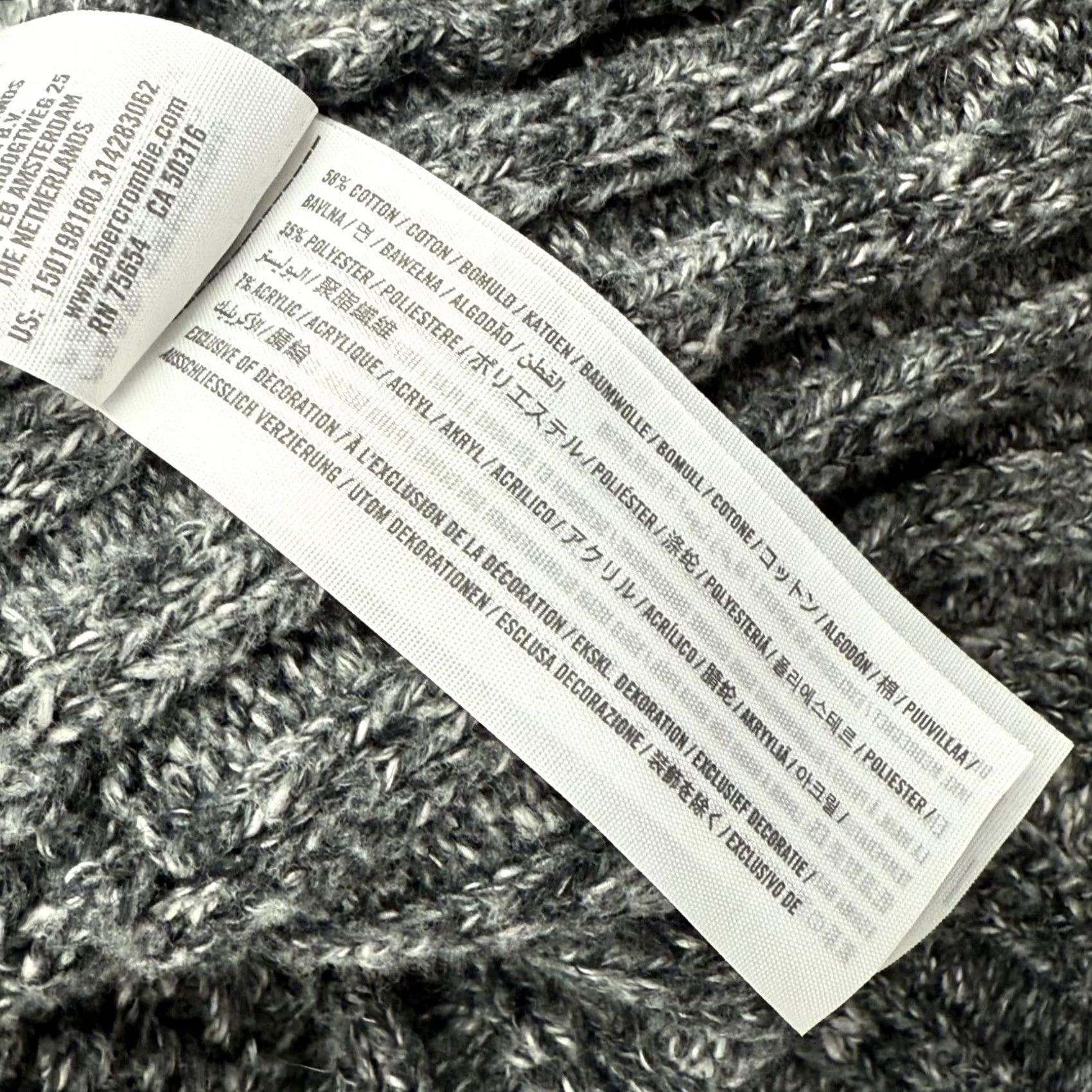 Abercrombie & Fitch Abercrombie & Fitch Cardigan Open Front Knit Pockets Gray Small Womens Sweater Knit Vest? Size S / US 4 / IT 40 - 5 Thumbnail