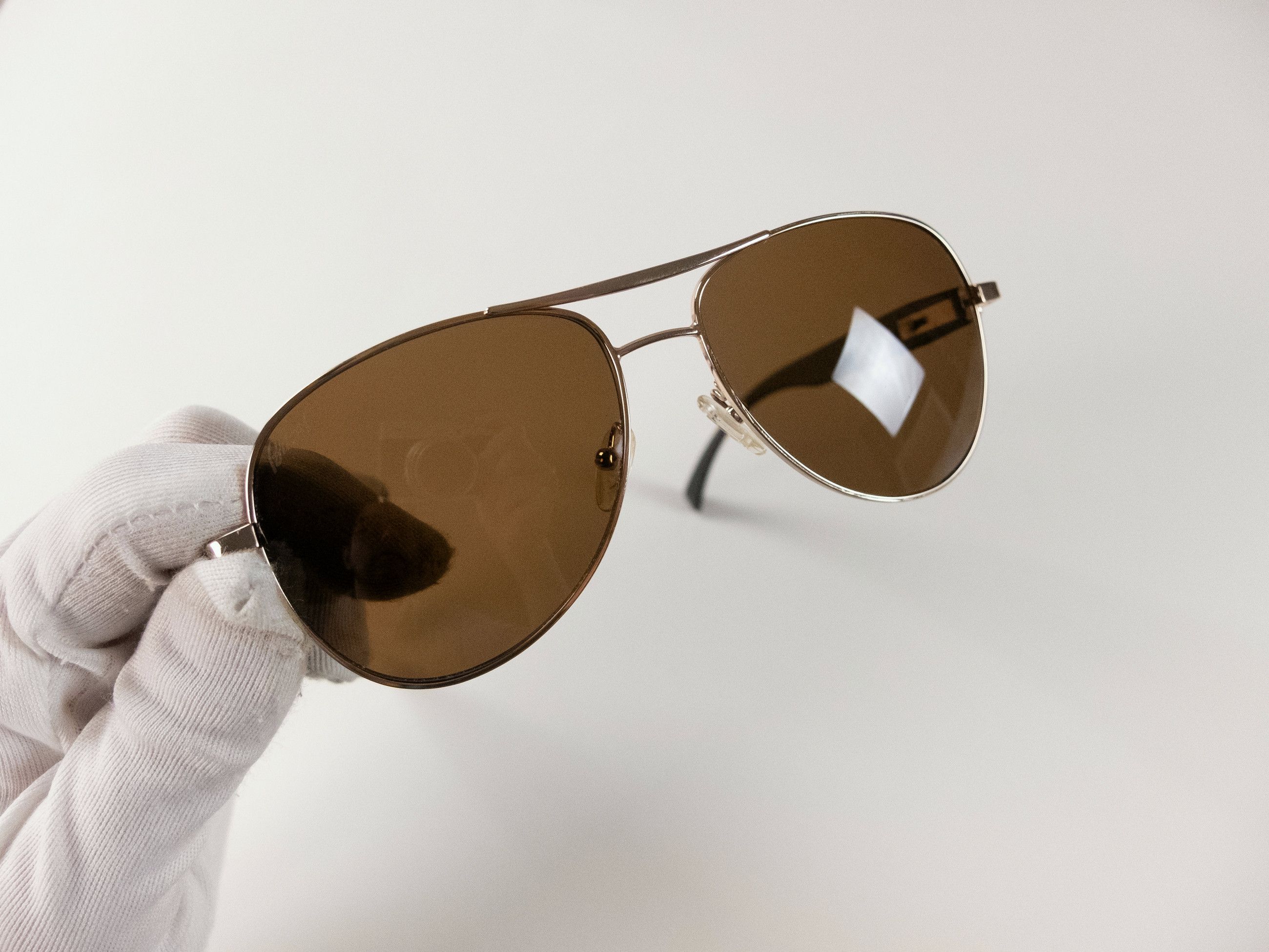 Brioni BRIONI handmade metal aviator sunglasses with real horn arms Size ONE SIZE - 3 Thumbnail