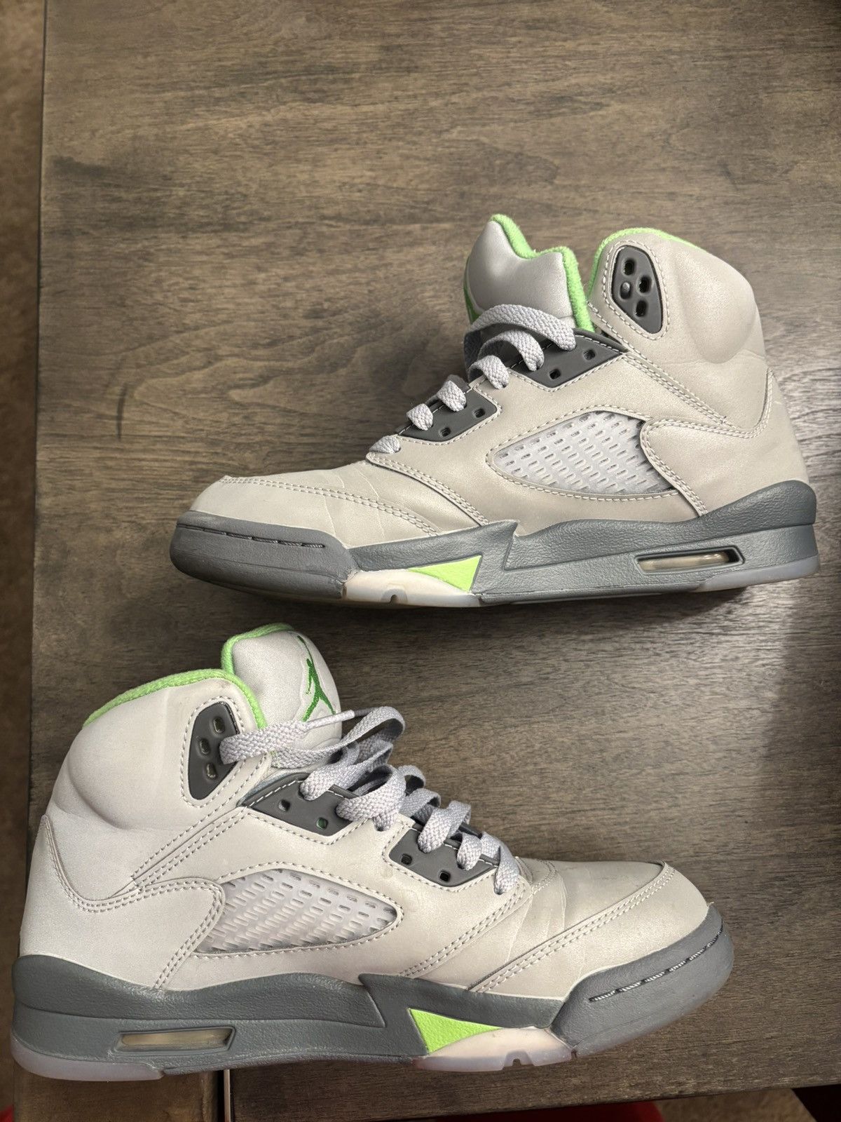 Jordan Brand AIR JORDAN 5 RETRO GREEN BEAN (GS) Size US 7 / EU 40 - 2 Thumbnail