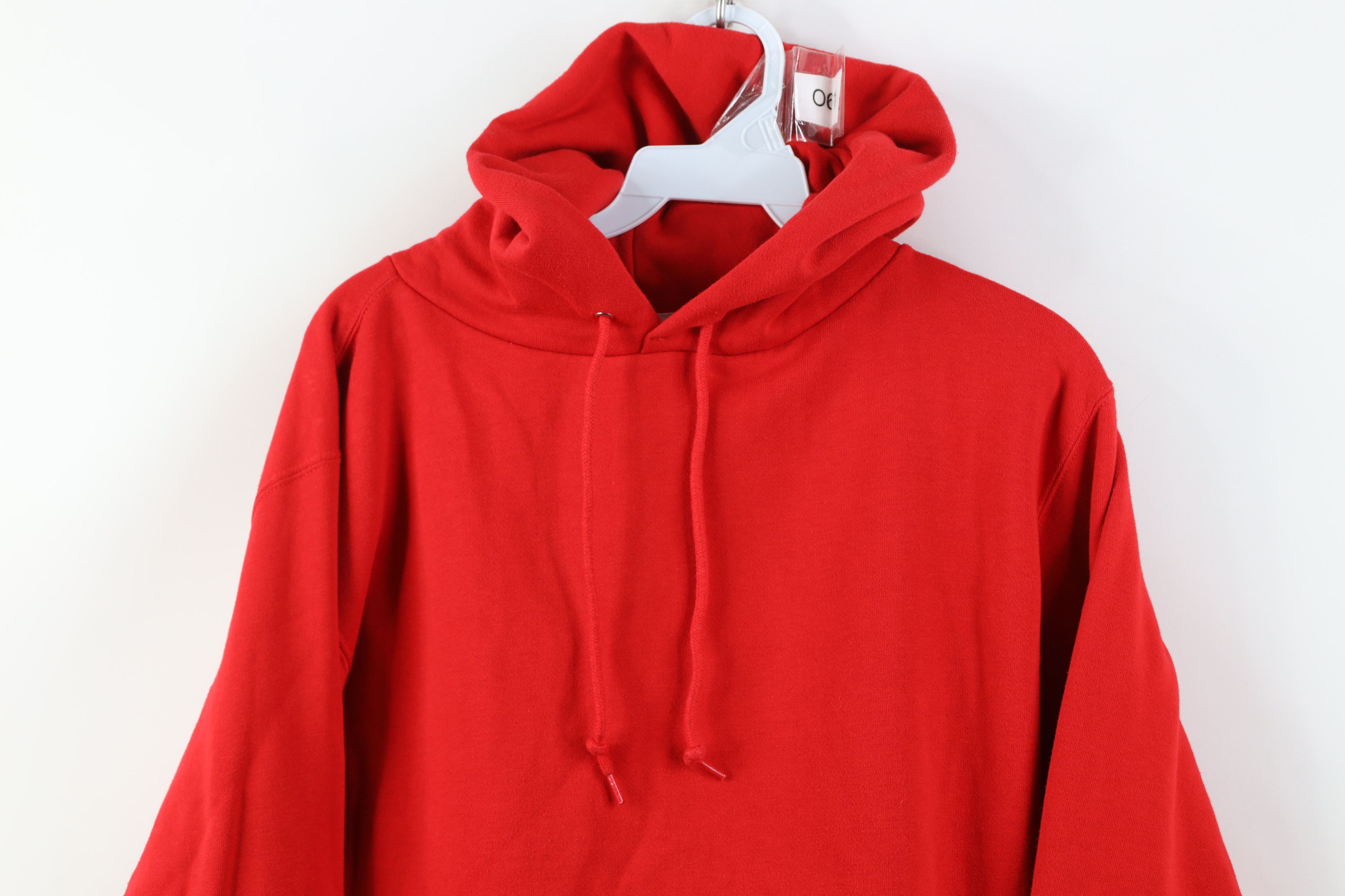 Gap Vintage 80s 90s Gap Sport Faded Blank Hoodie Sweatshirt Red Size M / US 6-8 / IT 42-44 - 2 Thumbnail
