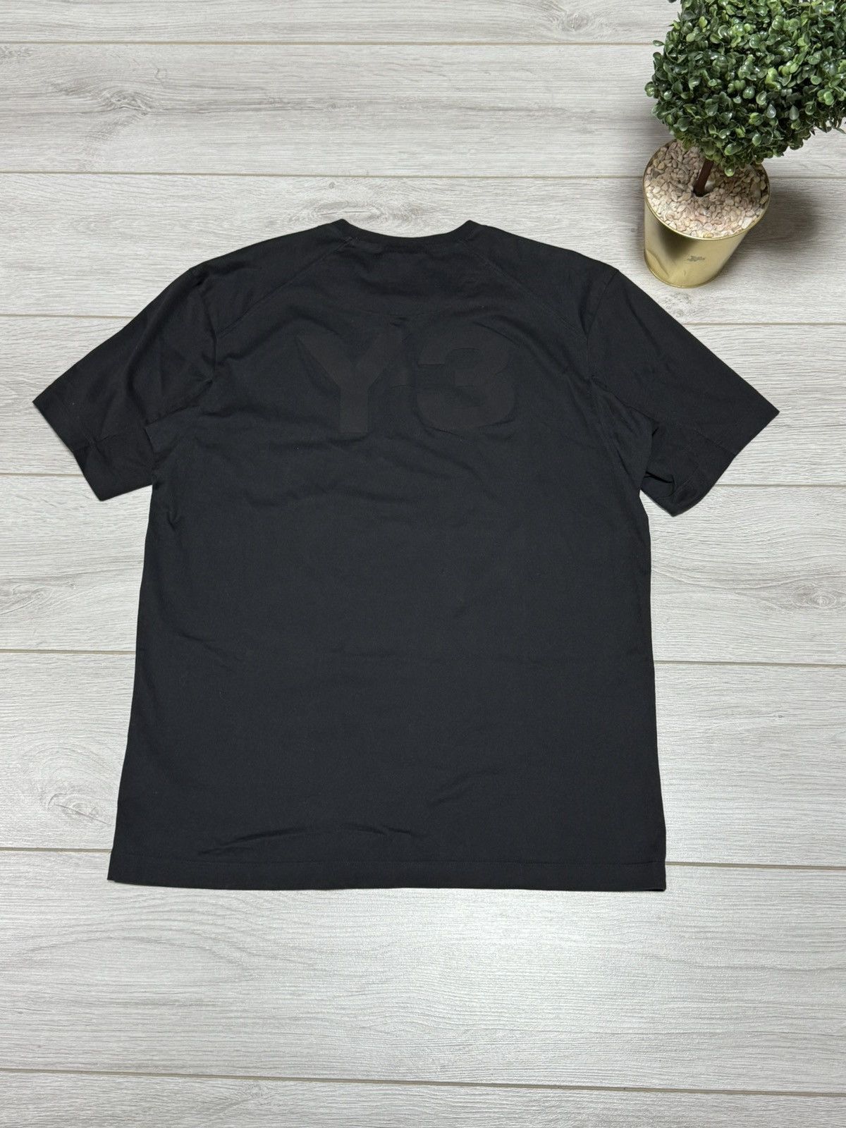 Y-3 Y-3 Yohji Yamamoto adidas big logo shirt Size US M / EU 48-50 / 2 - 1 Thumbnail