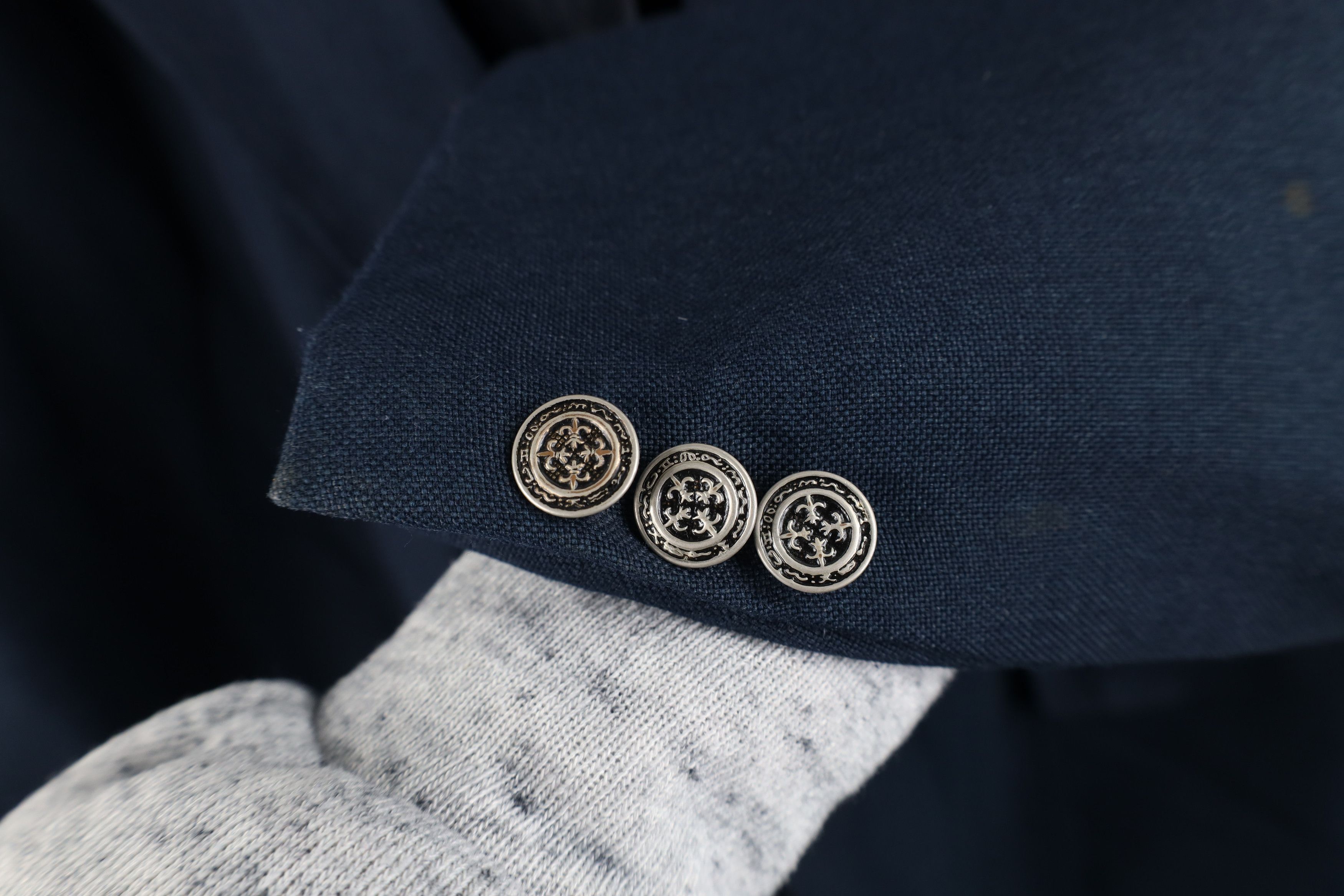 Vintage Vintage 90s Streetwear Button Suit Coat Blazer Jacket Blue Size US XXL / EU 58 / 5 - 5 Thumbnail