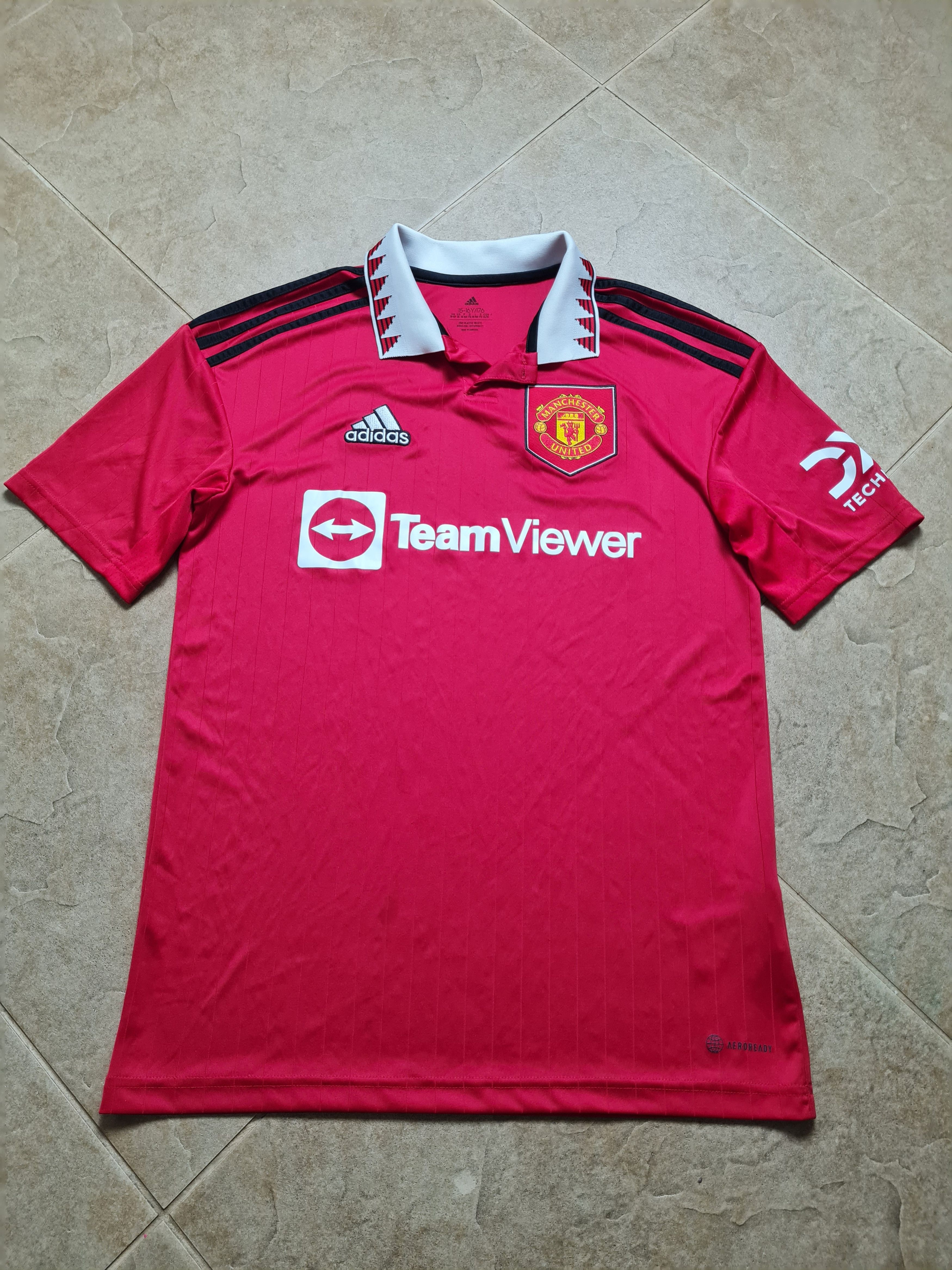 Adidas Adidas Manchester United 22/23 Home Jersey Soccer H64049 Size US S / EU 44-46 / 1 - 4 Thumbnail