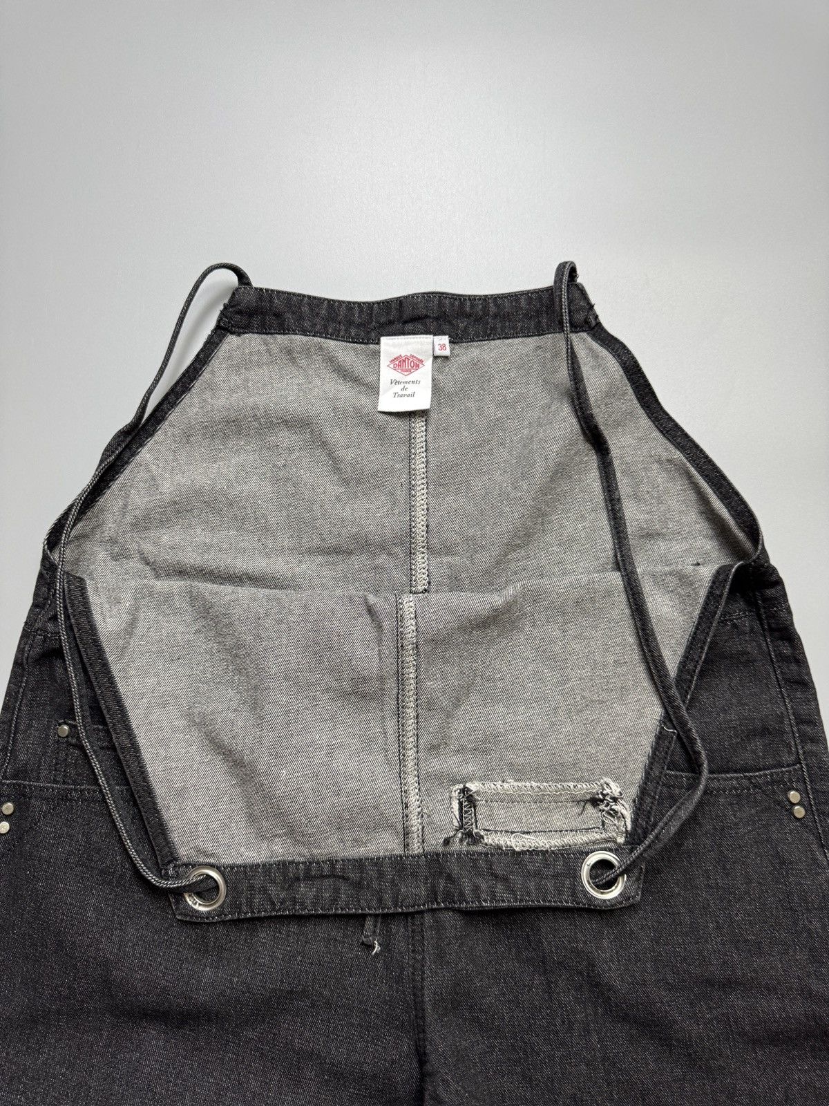 Danton Danton - Denim Baggy jumpsuit set Size 30" / US 8 / IT 44 - 7 Thumbnail