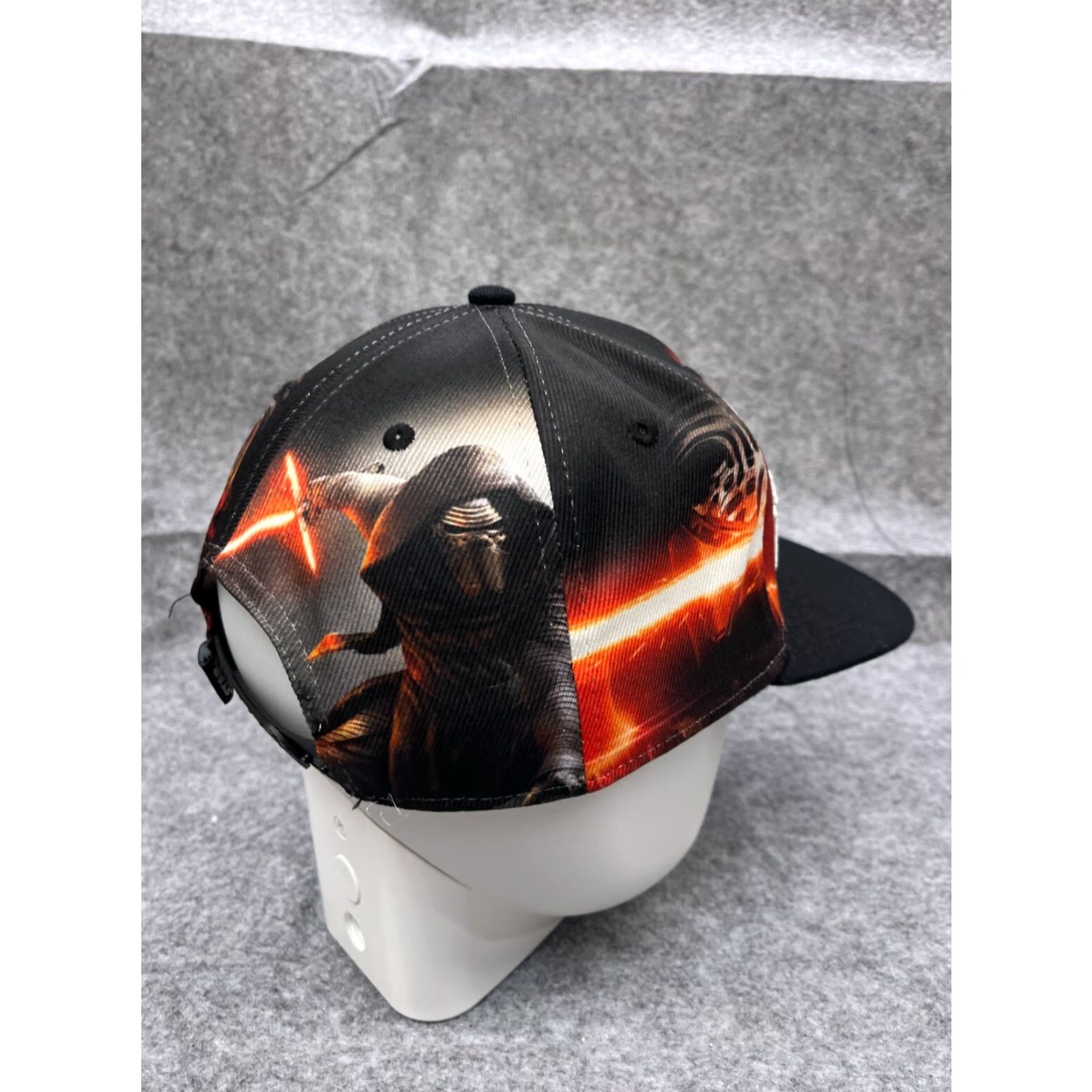 Star Wars Star Wars Kylo Ren Hat Snap Back Adult One Size Black Cotton Movie Size ONE SIZE - 7 Thumbnail