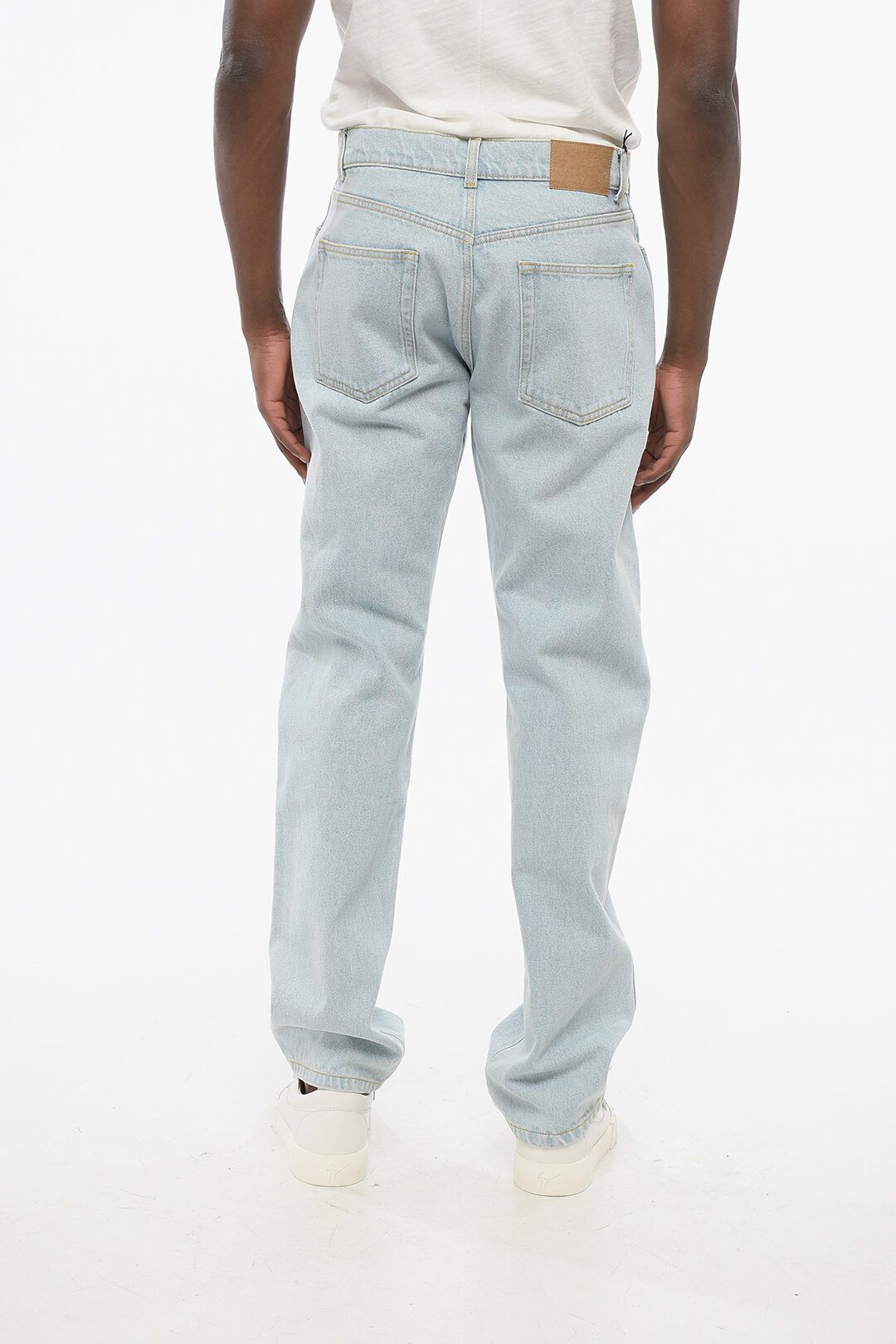 1989 STUDIO og1mm0725 Straight Leg Saint Honore Jeans in Light Blue Size US 33 - 6 Thumbnail