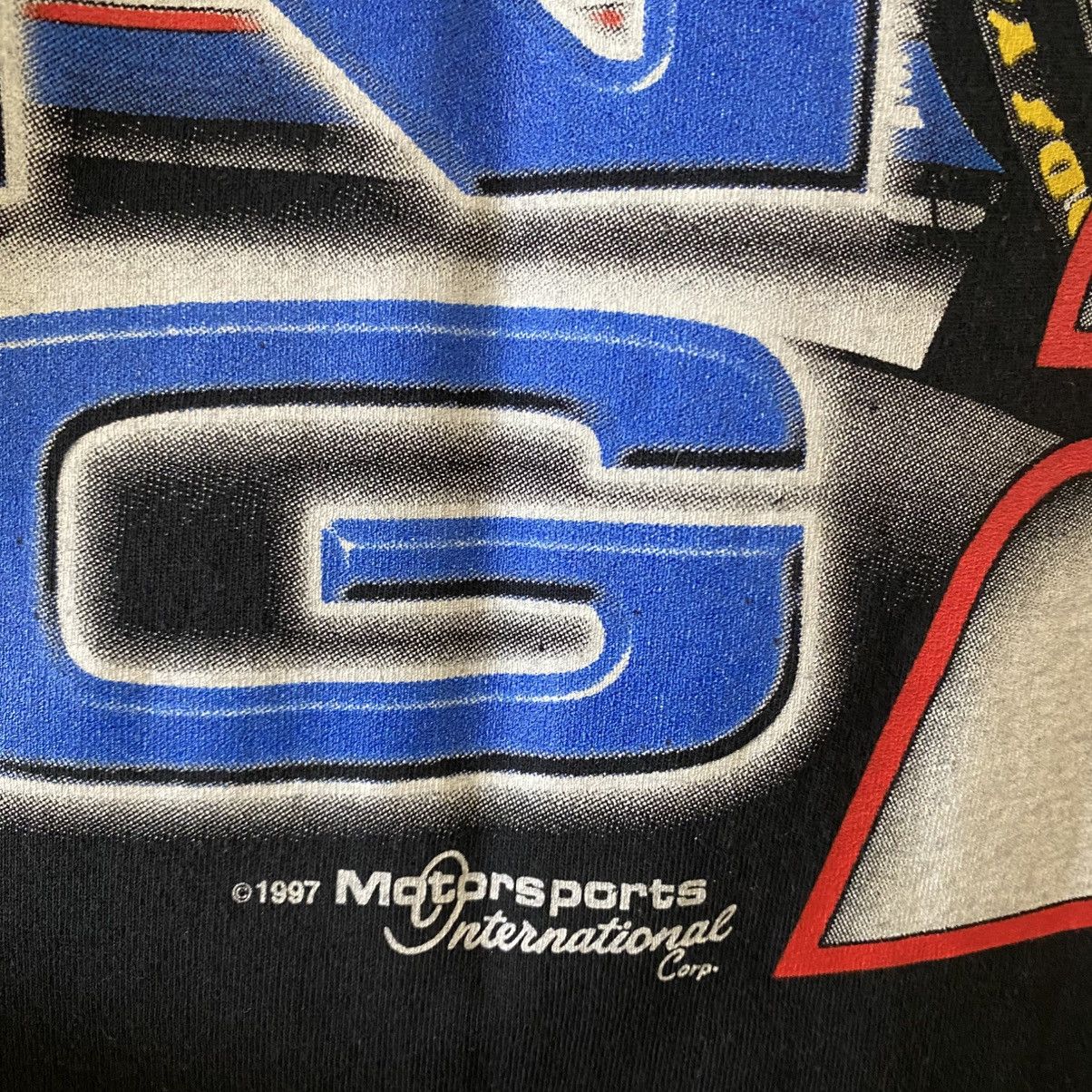 NASCAR Vintage Nascar T-Shirt Rolling Thunder Rusty Wallace 1997 Size US L / EU 52-54 / 3 - 5 Thumbnail