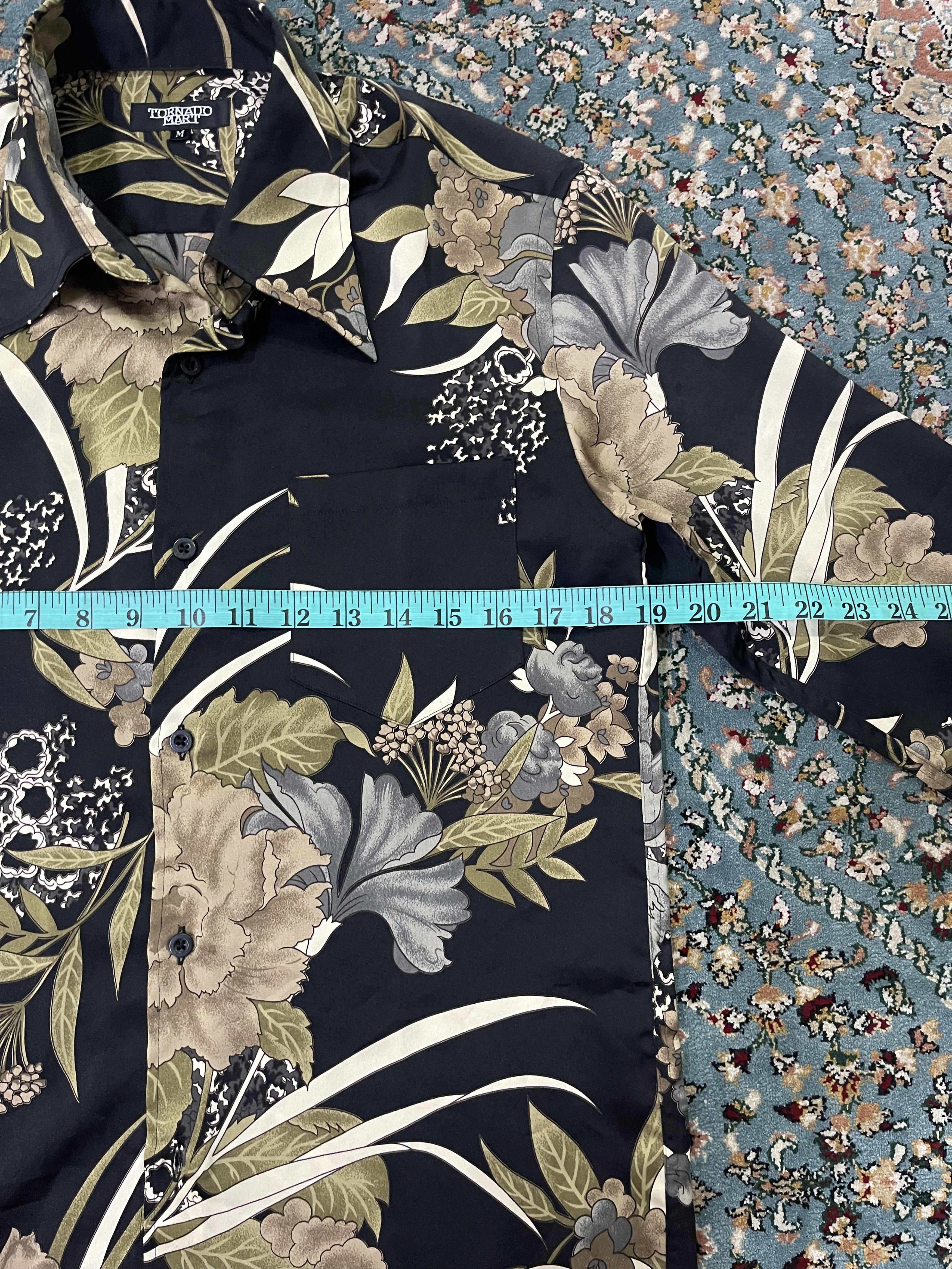 Le Grande Bleu (L.G.B.) × Tornado Mart Tornado Mart Hawaii Satin Shirt Size US M / EU 48-50 / 2 - 7 Thumbnail