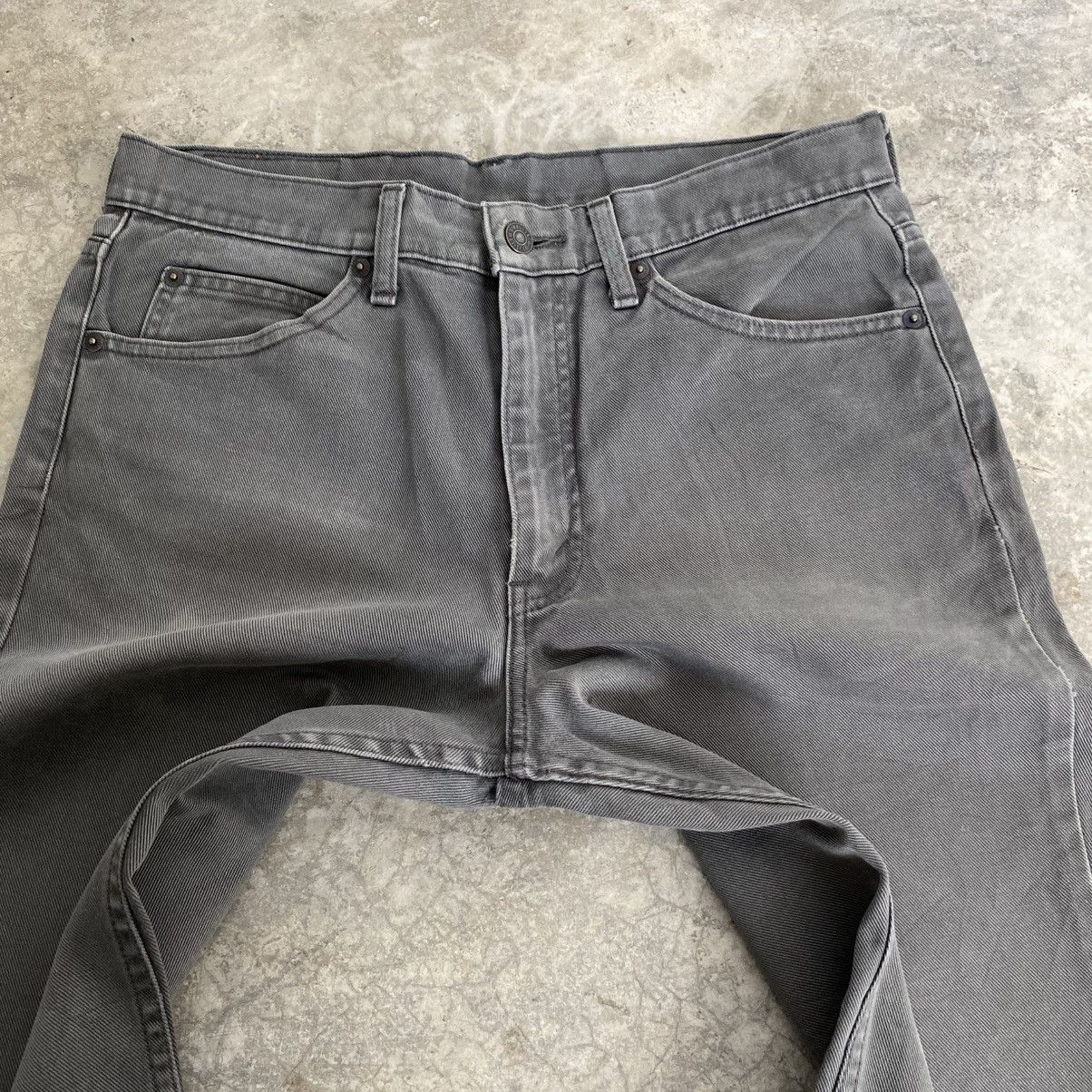 Levi's Size 33x30.5 Vintage 2001 Levis 517 Grey Flared Jeans Size US 33 - 7 Thumbnail