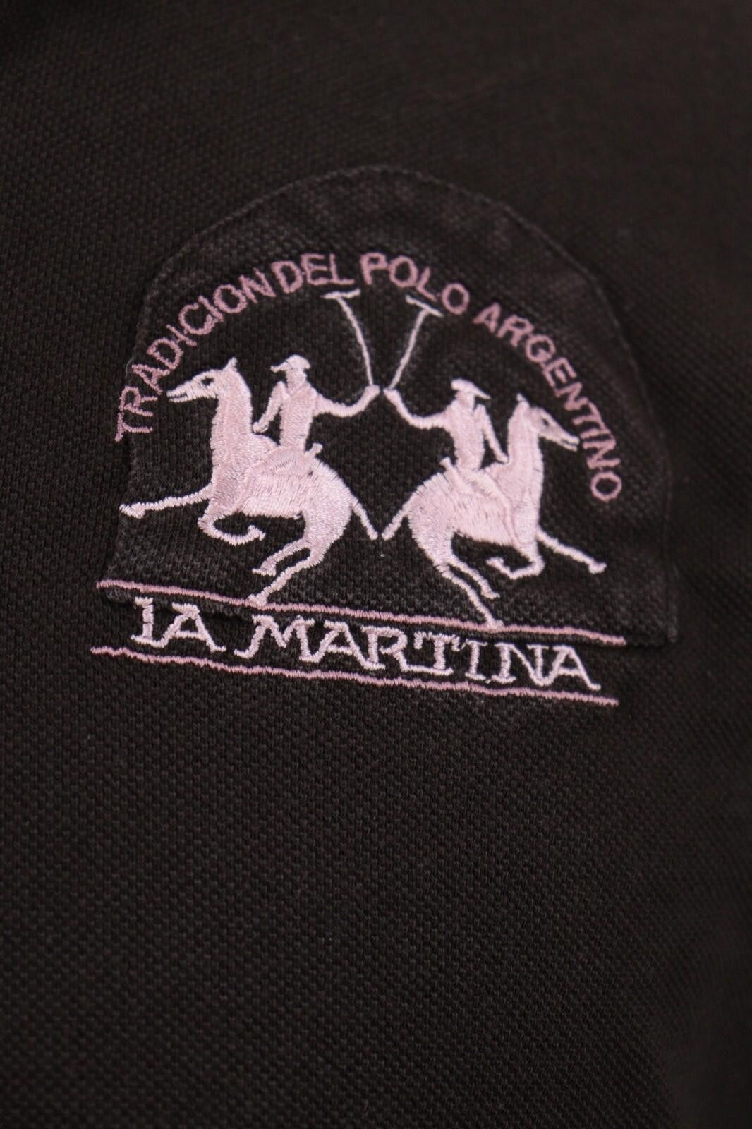 La Martina La Martina Brown Long Sleeve Rugby Polo Shirt Size L Size US L / EU 52-54 / 3 - 4 Thumbnail