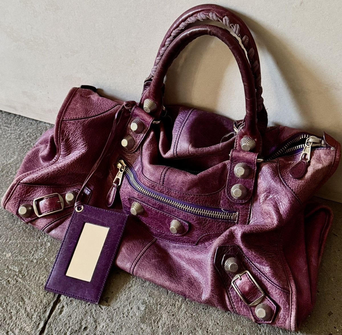 Balenciaga Balenciaga - 2000’s - Classic Le City - Lambskin Work Bag Size ONE SIZE - 17 Thumbnail