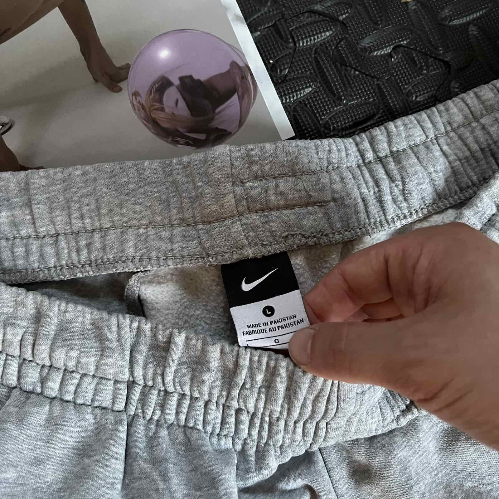 Nike × Vintage 00s Nike Vintage Baggy Joggers Drill Sweatpants Y2K SZ L Size US 34 / EU 50 - 5 Thumbnail