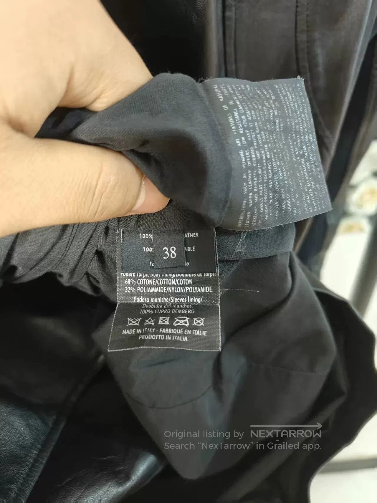 Gucci Genuine Gucci Leather Jacket for Sale. Size US M / EU 48-50 / 2 - 3 Thumbnail