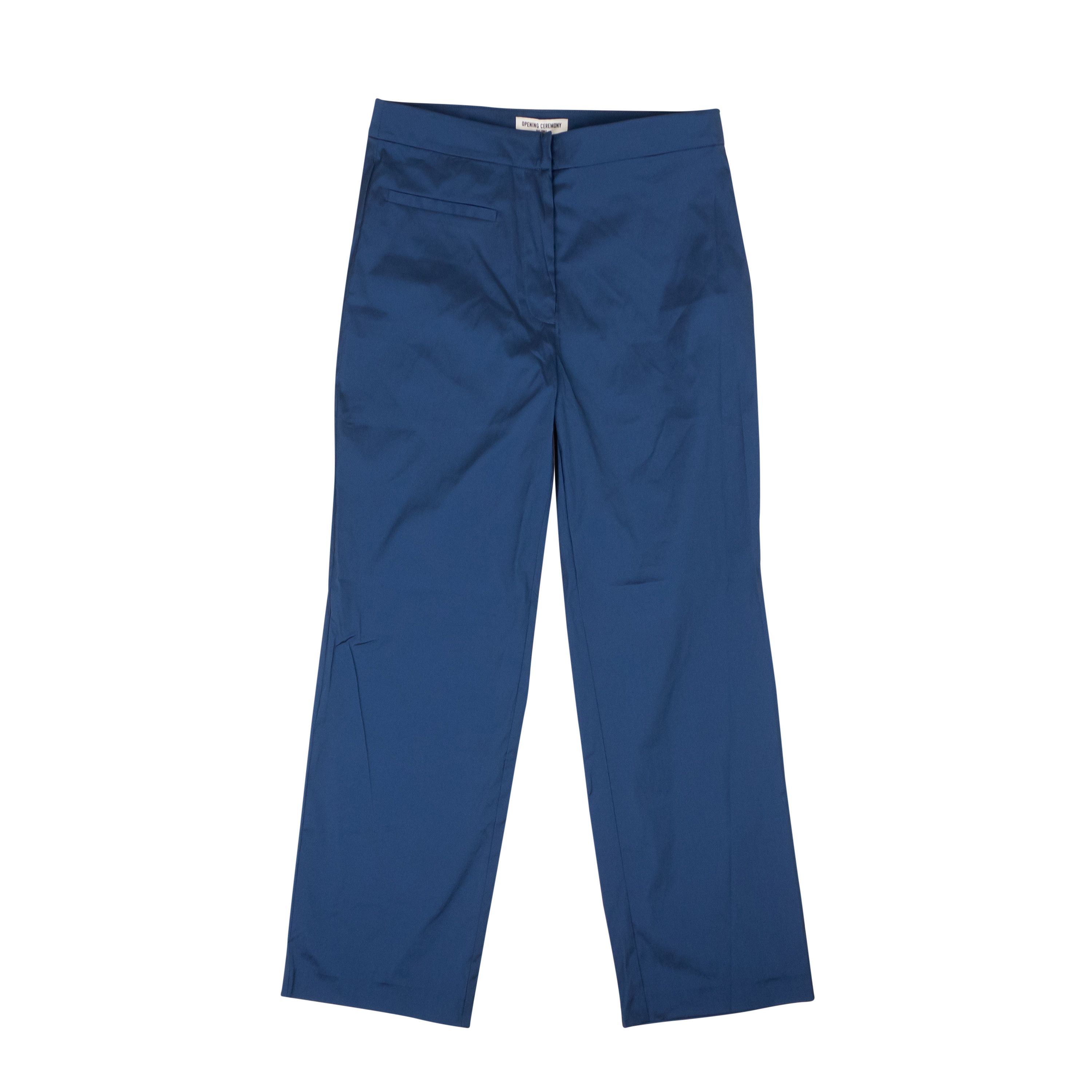 Opening Ceremony Navy Blue Stretchy Baby Cigarette Pants Size 4 Size 27" / US 4 / IT 40 - 1 Thumbnail