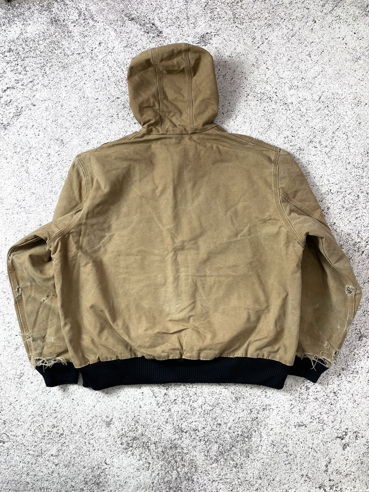 Carhartt THRASHED VINTAGE CARHARTT ACTIVE JACKET 1990s Size US XXL / EU 58 / 5 - 5 Thumbnail