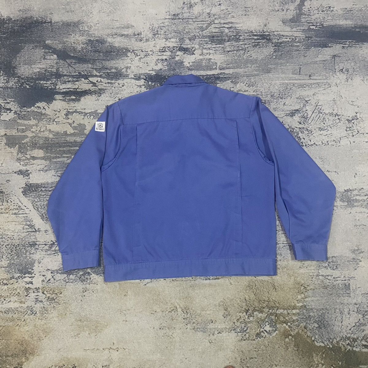 Japanese Brand Vintage Mitsubishi Racing Zipper Worker Jacket Size US M / EU 48-50 / 2 - 2 Thumbnail