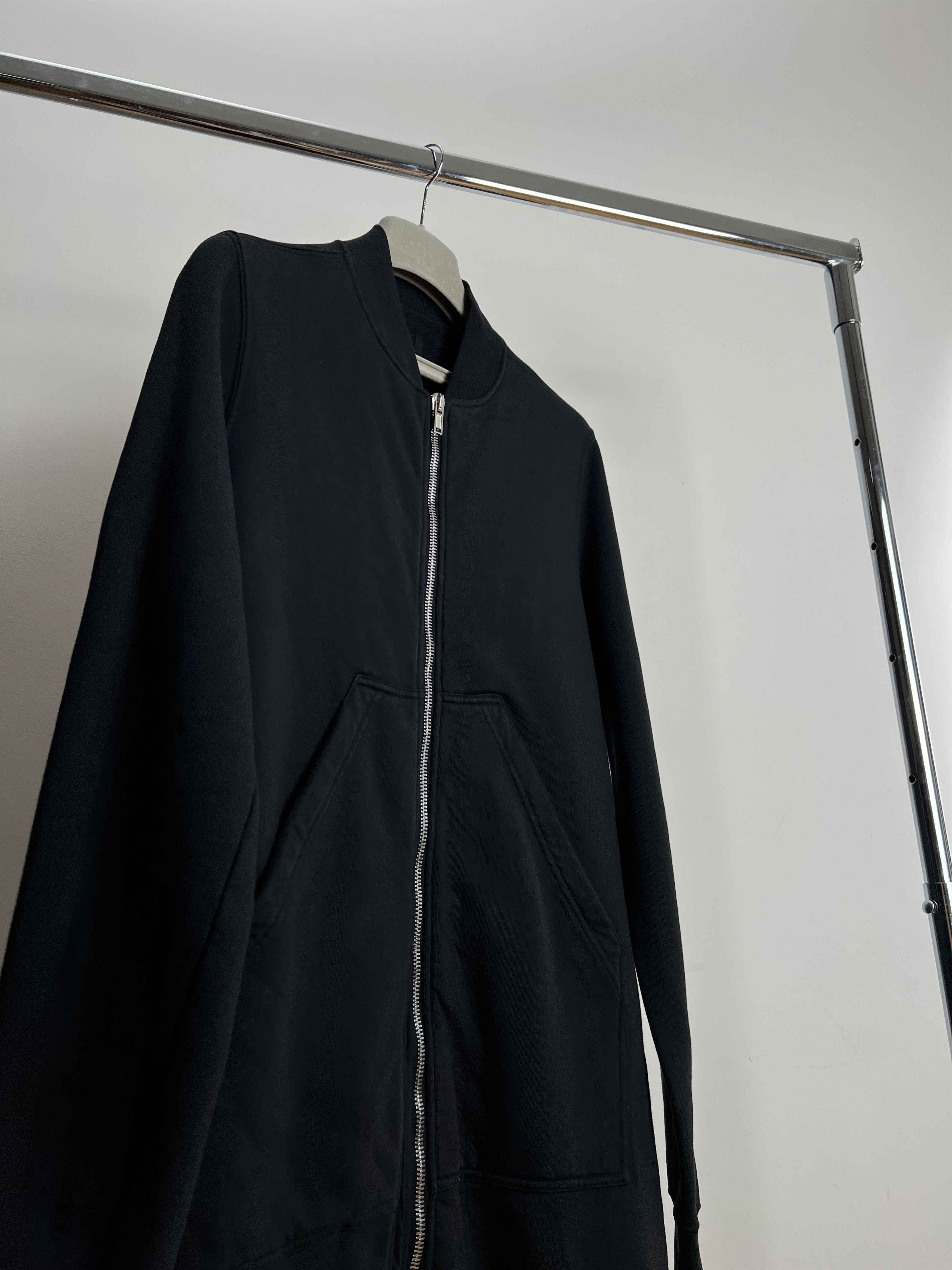 Rick Owens LONG COTTON ZIPPED JACKET Size US M / EU 48-50 / 2 - 11 Thumbnail