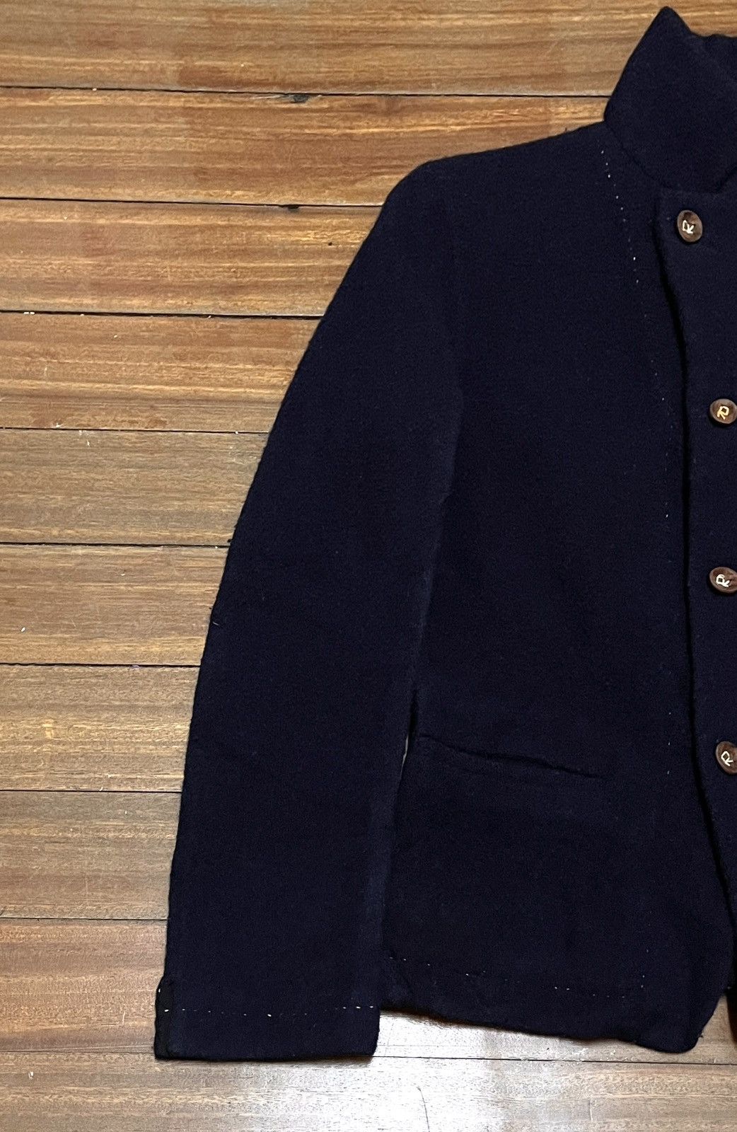 45rpm Rare Design Vintage Japanese Brand 45rpm Wool Jacket 1990s Size US S / EU 44-46 / 1 - 5 Thumbnail