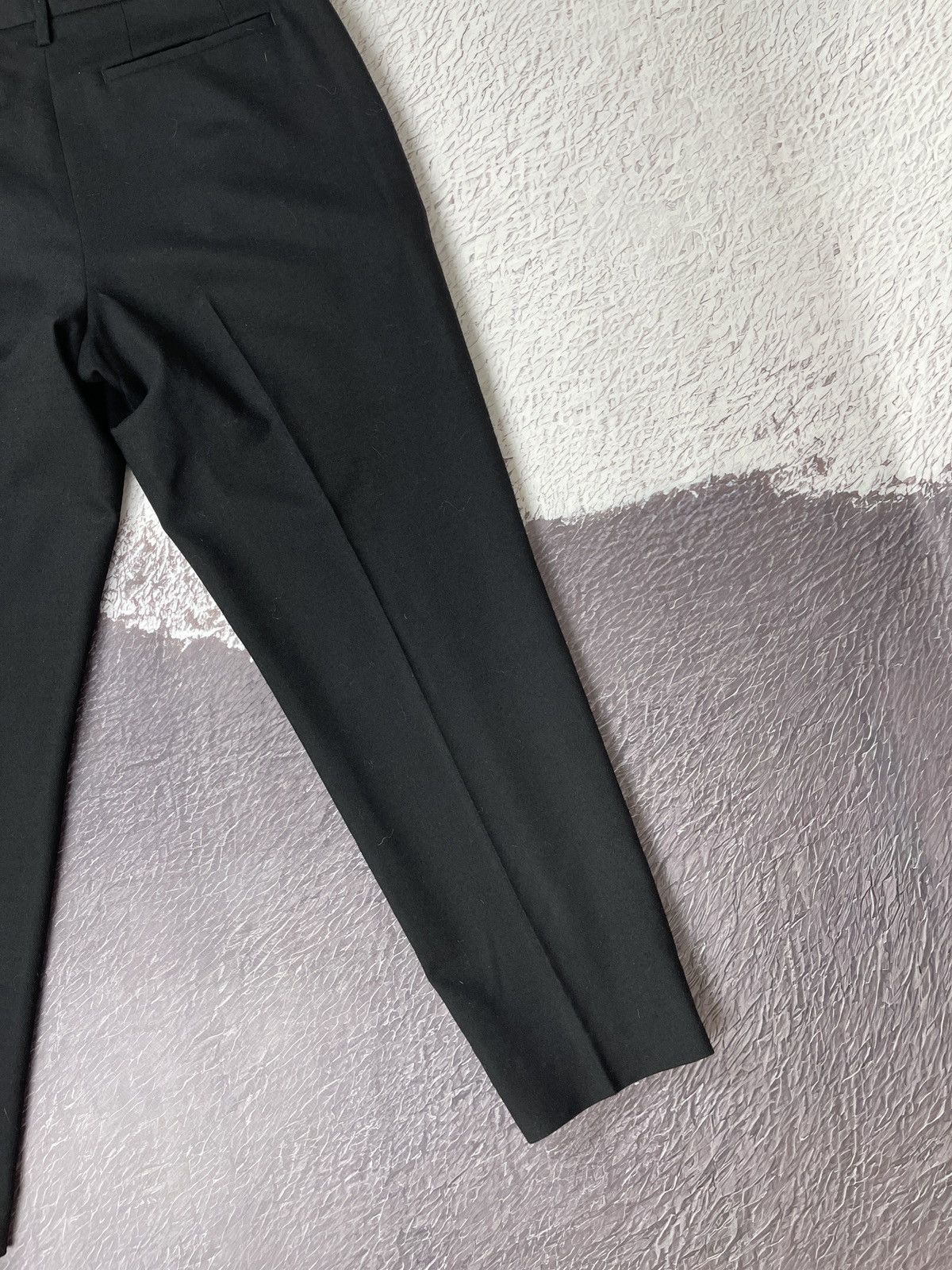 Barena Barena Venezia black wool classic casual pants Size US 34 / EU 50 - 14 Thumbnail