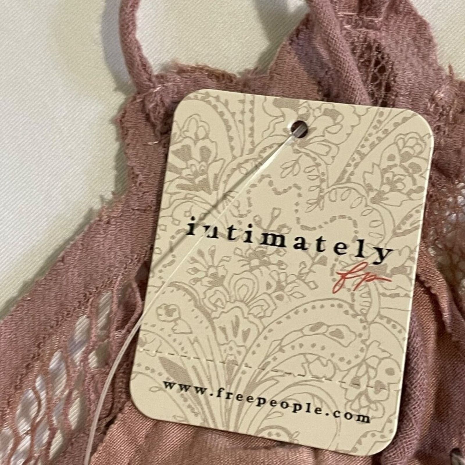 Free People Free People Adella Cami Dusty Mauve | Size Large | NWT Size L / US 10 / IT 46 - 9 Thumbnail