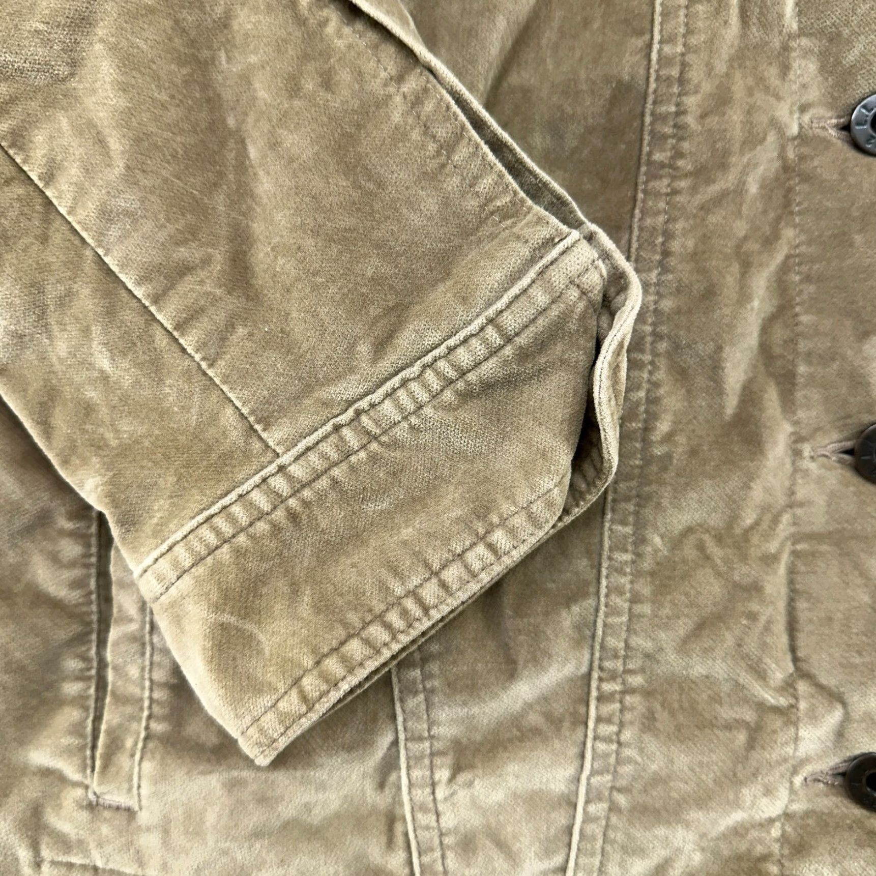 Vintage VINTAGE L.L. Bean Jacket Womens M Brown Tan Corduroy Lined Velour Velvet Cotton Western Casual 90s Mens? Girls? Size M / US 6-8 / IT 42-44 - 4 Thumbnail