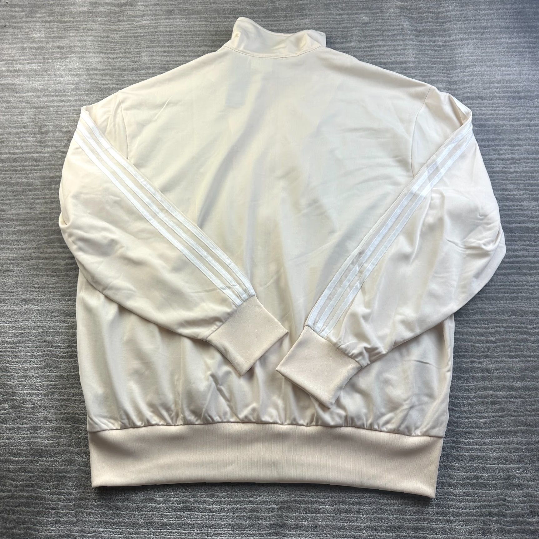 Adidas Adidas Jacket Mens XL Beige Tan Cream Originals Adicolor Firebird Track Size US XL / EU 56 / 4 - 2 Thumbnail