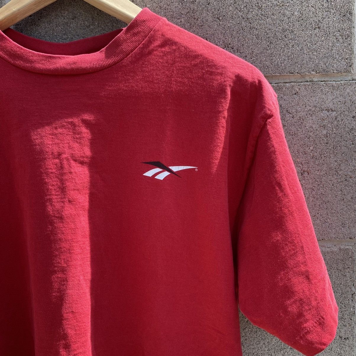 Reebok Vintage 90s Reebok Single Stitch Logo Shirt Medium Size US M / EU 48-50 / 2 - 3 Thumbnail