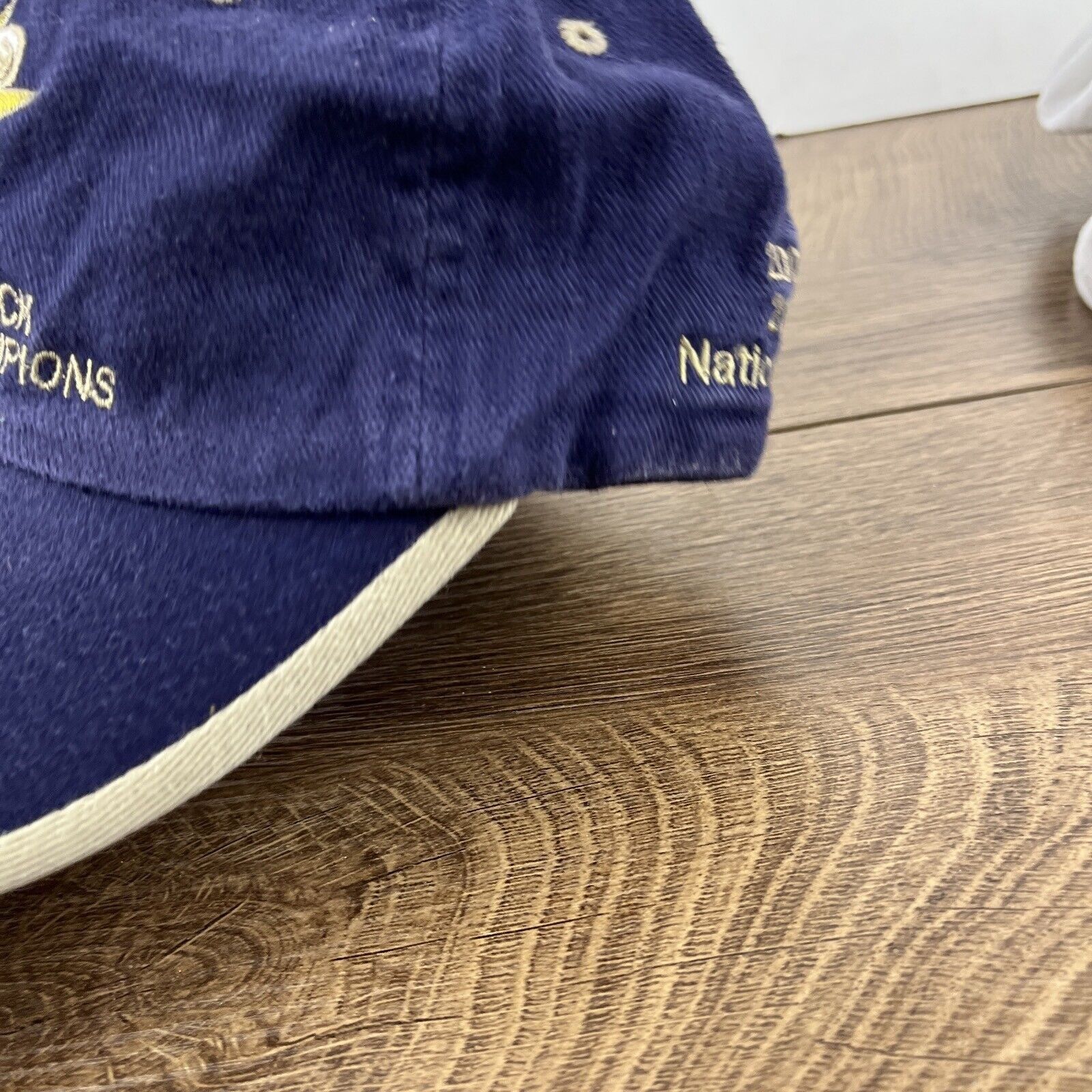 Other Stars Back to Back Champions Hat Blue Hat Adjustable Blue Ad Size ONE SIZE - 9 Thumbnail