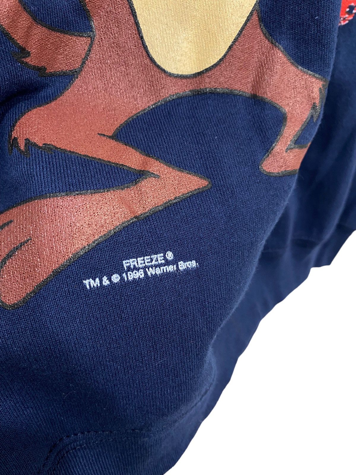 Cartoon Network × Vintage × Warner Bros Vintage 90s Taz Born to Be Bad Warner Bros. Freeze Crewneck Size US XL / EU 56 / 4 - 4 Thumbnail