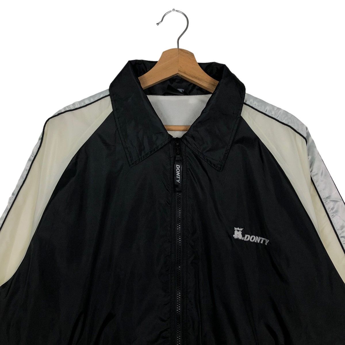 Japanese Brand 🔥90’s Vintage Skate Jacket Donty Big Logo Snap Button Size US M / EU 48-50 / 2 - 2 Thumbnail