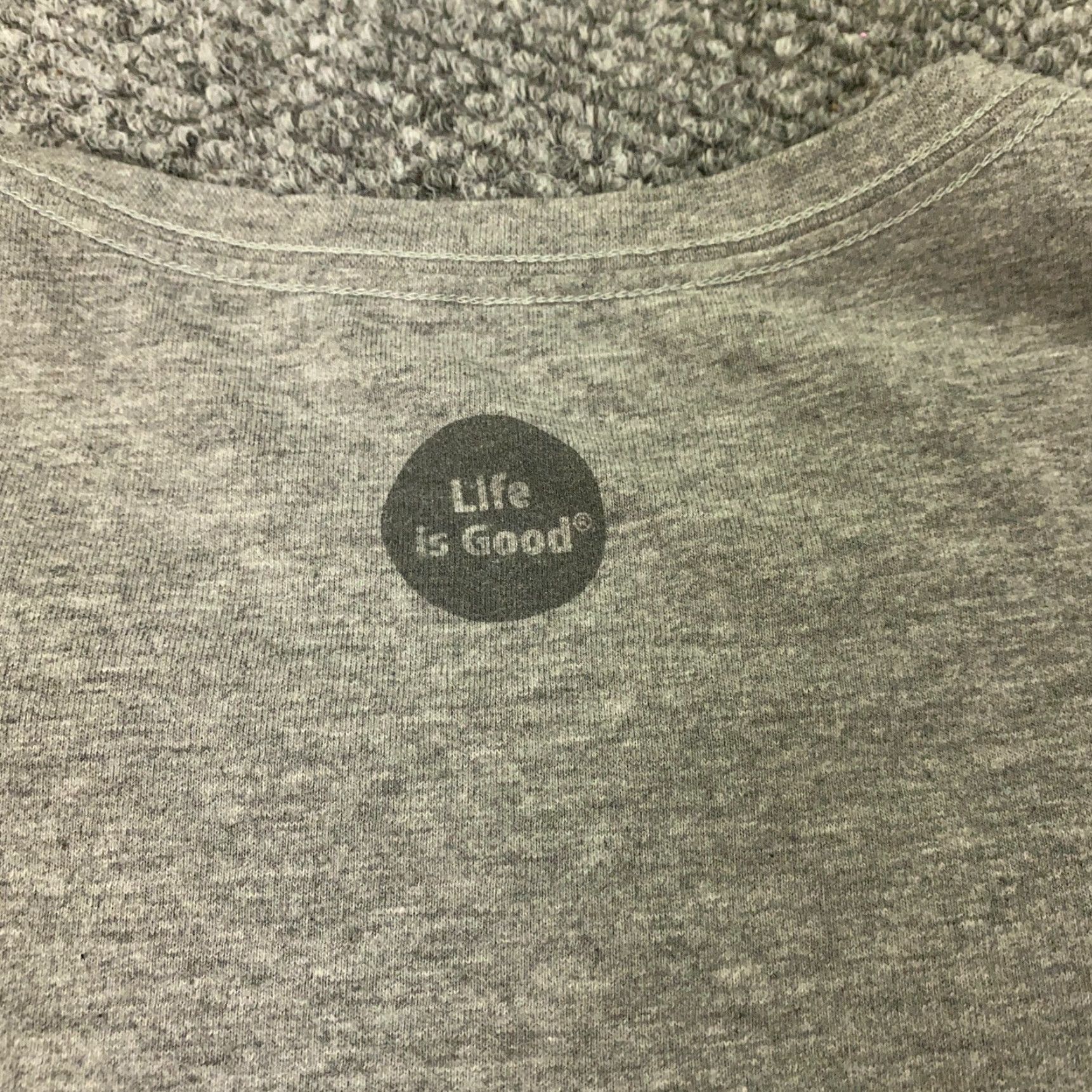Life is Good Life is Good Womens Shirt Top XXL Gray Crusher Tee Positive Altitude Shirt Womens 2XL Gray T-Shirt Casual Travel 60 Day Return Policy Size XXL / US 16-18 / IT 52-54 - 6 Thumbnail
