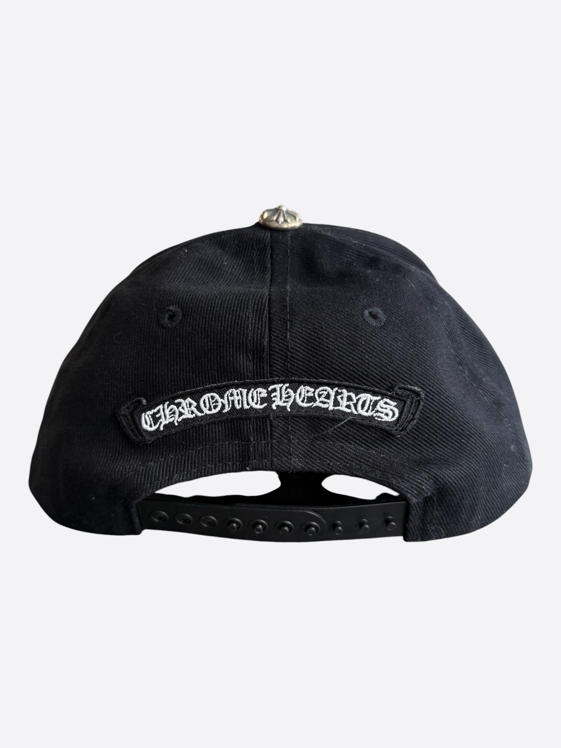 Chrome Hearts Chrome Hearts Black & White Horseshoe Logo Hat Size ONE SIZE - 3 Thumbnail