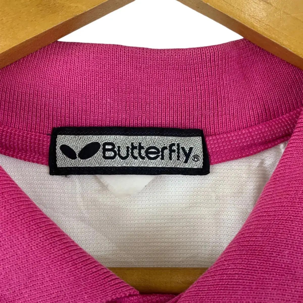 Vintage Vintage BUTTERFLY JAPAN JTTA Table Tennis Polo Tee Shirt Size L / US 10 / IT 46 - 6 Thumbnail