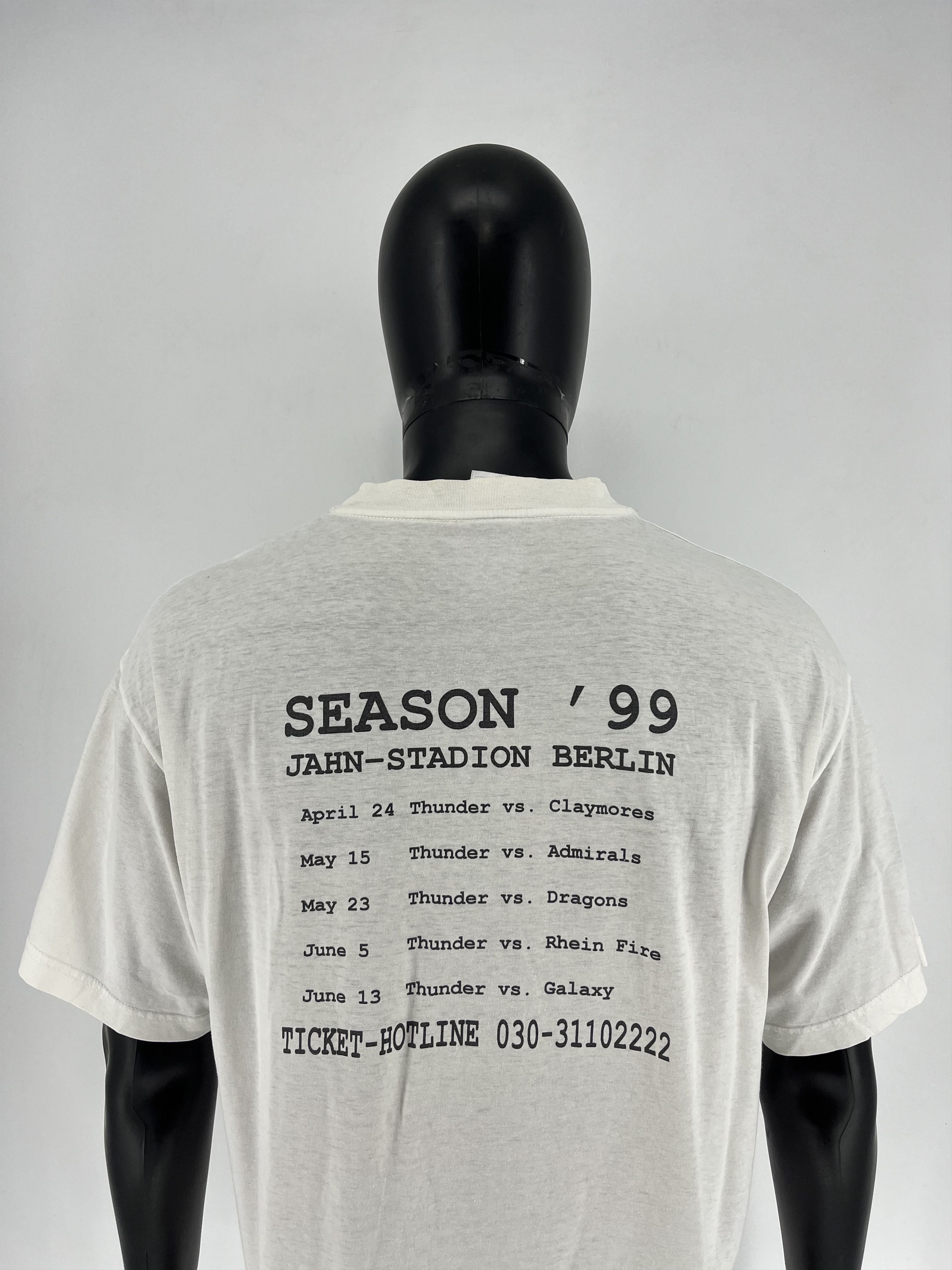NFL × Sports Specialties × Vintage BERLIN THUNDER WLAF Vintage Original 1999 Y2K Size US XL / EU 56 / 4 - 13 Thumbnail