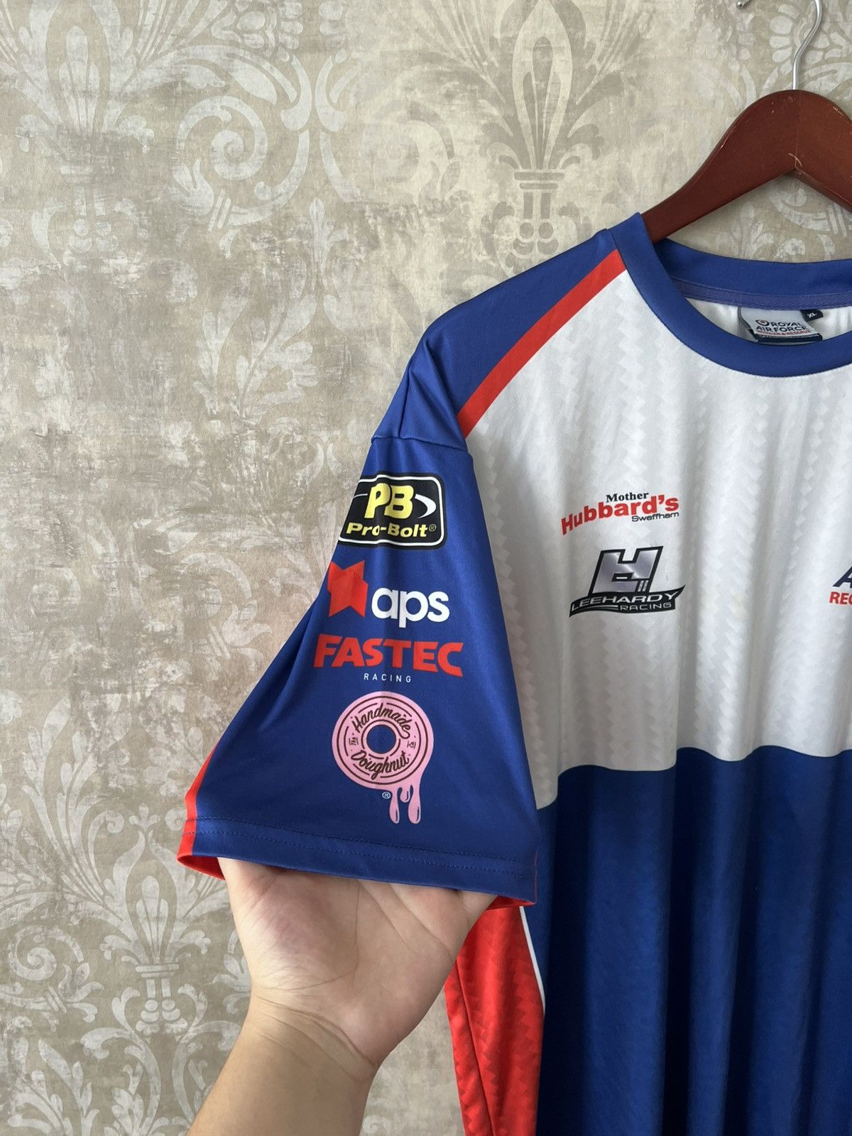 Other Vintage Royal Air Force Racing Jersey RAF Motorsport Tee Size US XL / EU 56 / 4 - 8 Thumbnail