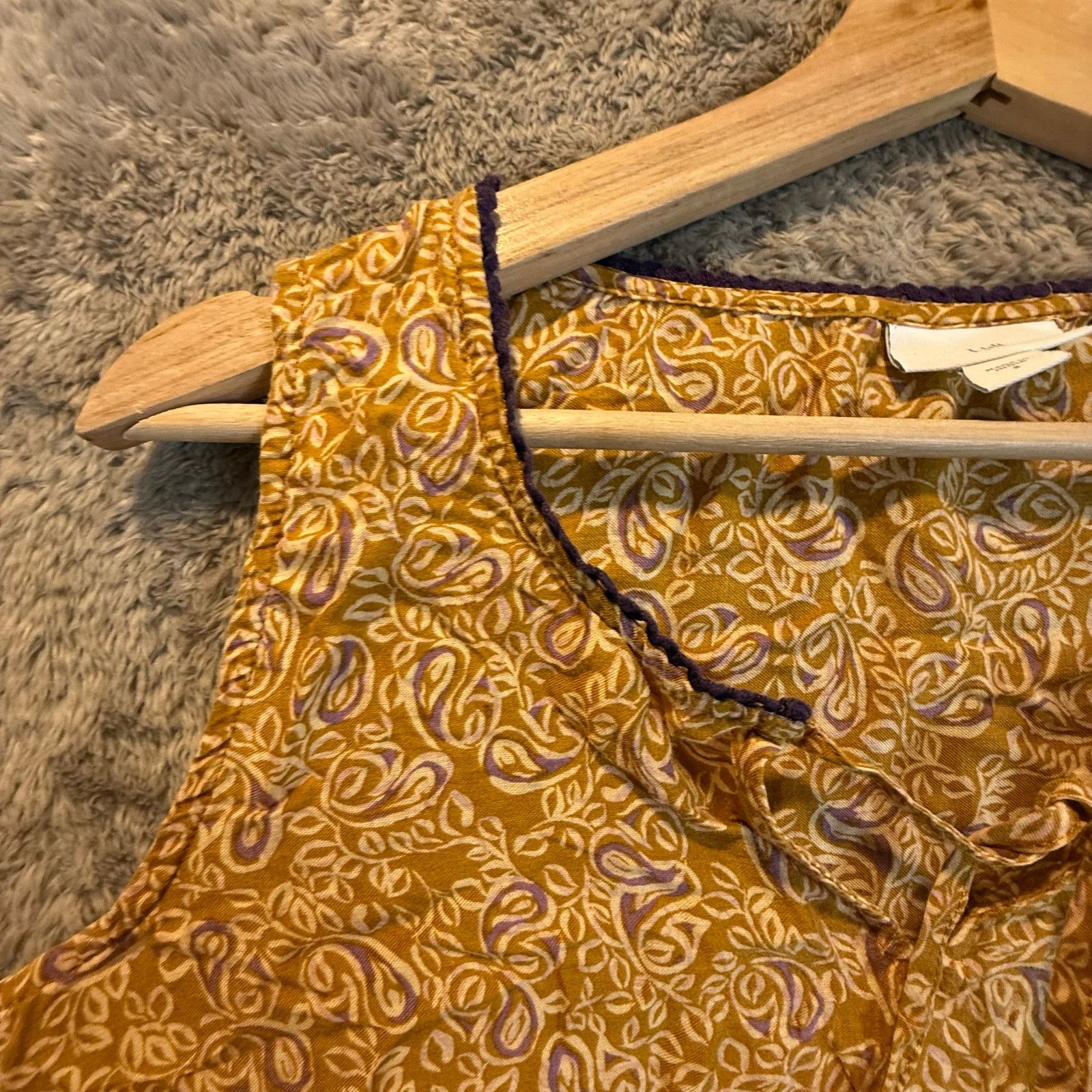 Other J Jill Tank Top Paisley Sleeveless Blouse Tencel S Size S / US 4 / IT 40 - 3 Thumbnail
