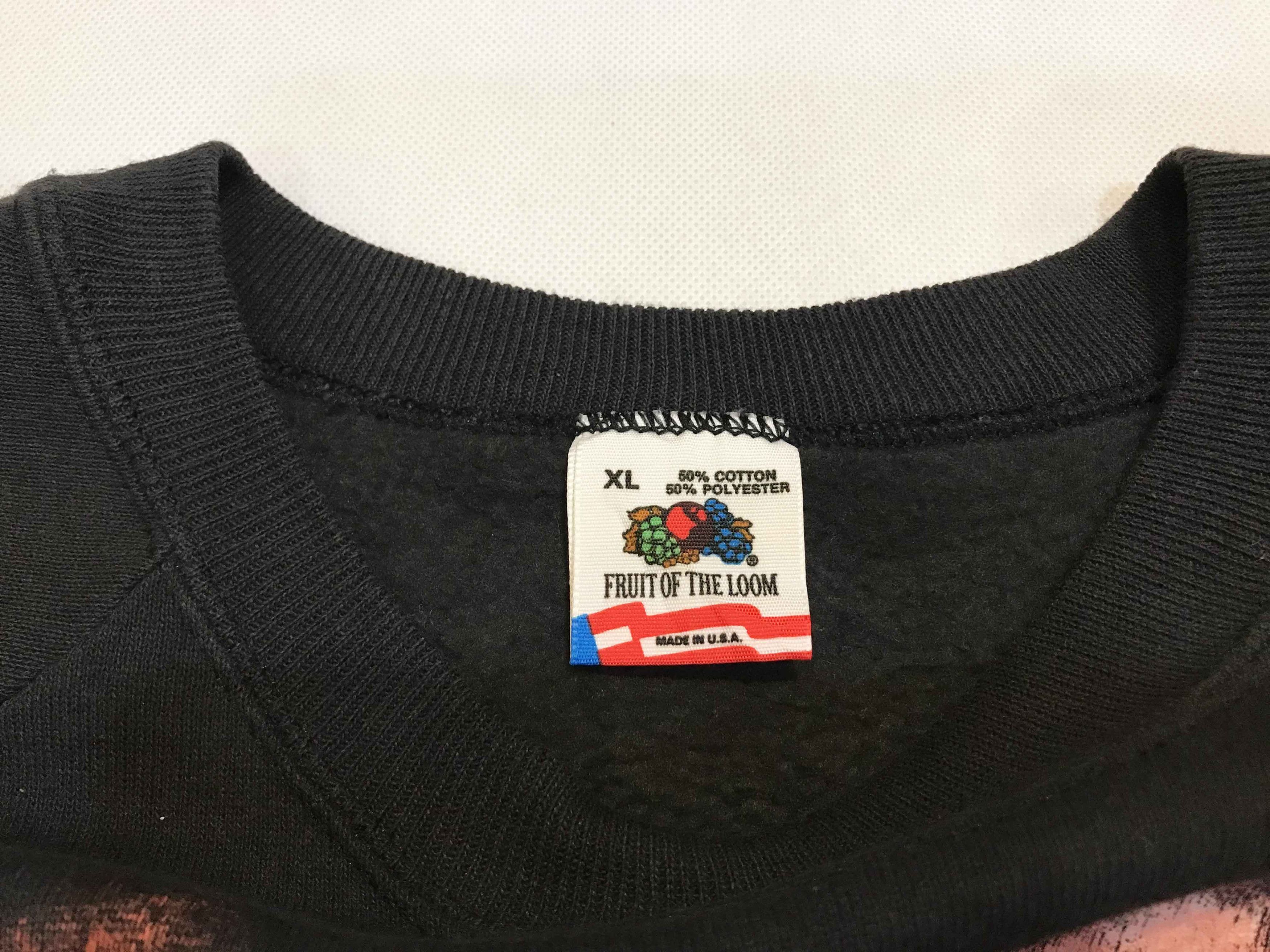 Fruit Of The Loom × Vintage Vintage Earth Wind and Fire Touch the World Sweatshirt Size US XL / EU 56 / 4 - 3 Thumbnail
