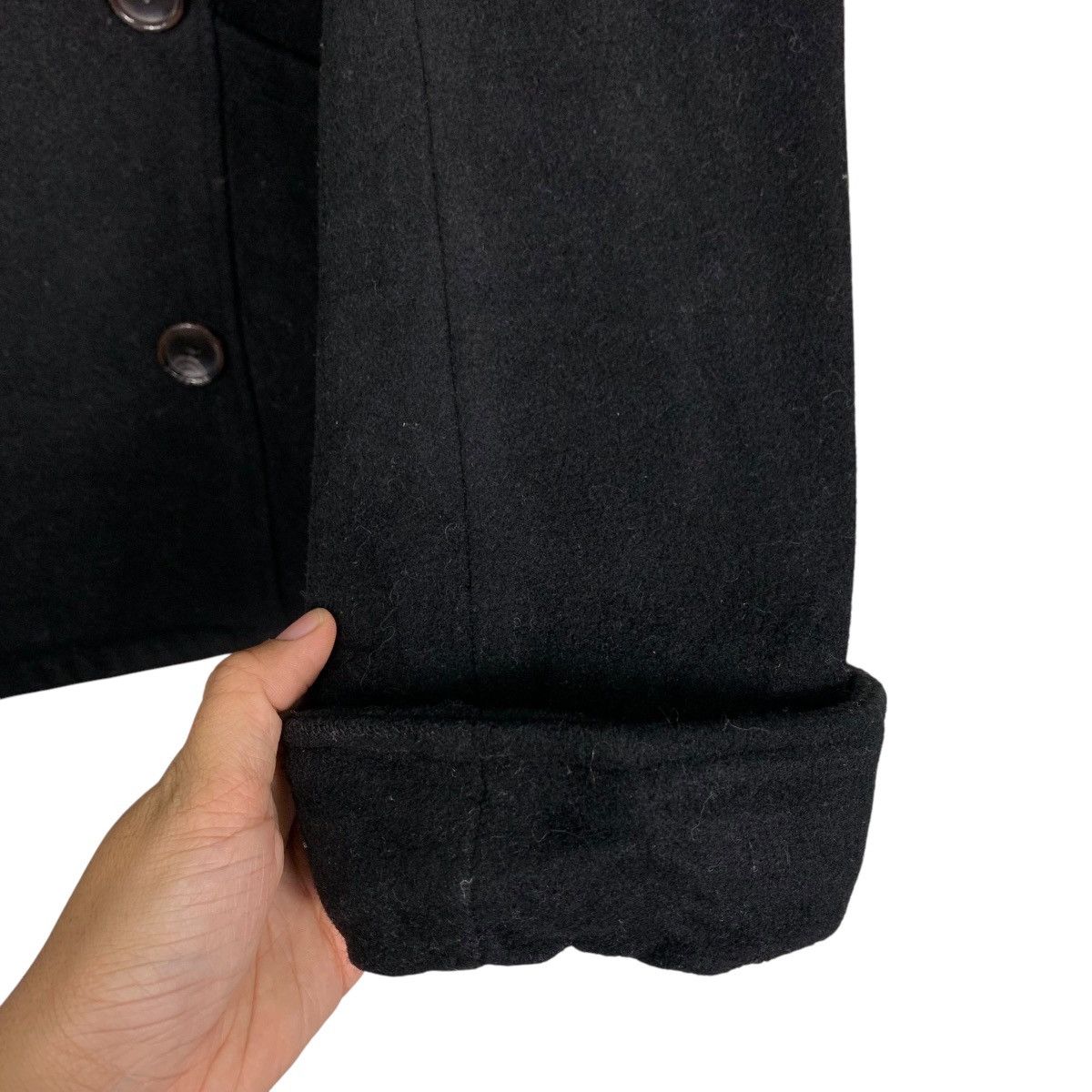 Johnbull JOHNBULL Double Breasted Wool Blend Coat Jacket #2751-C124 Size US L / EU 52-54 / 3 - 8 Thumbnail