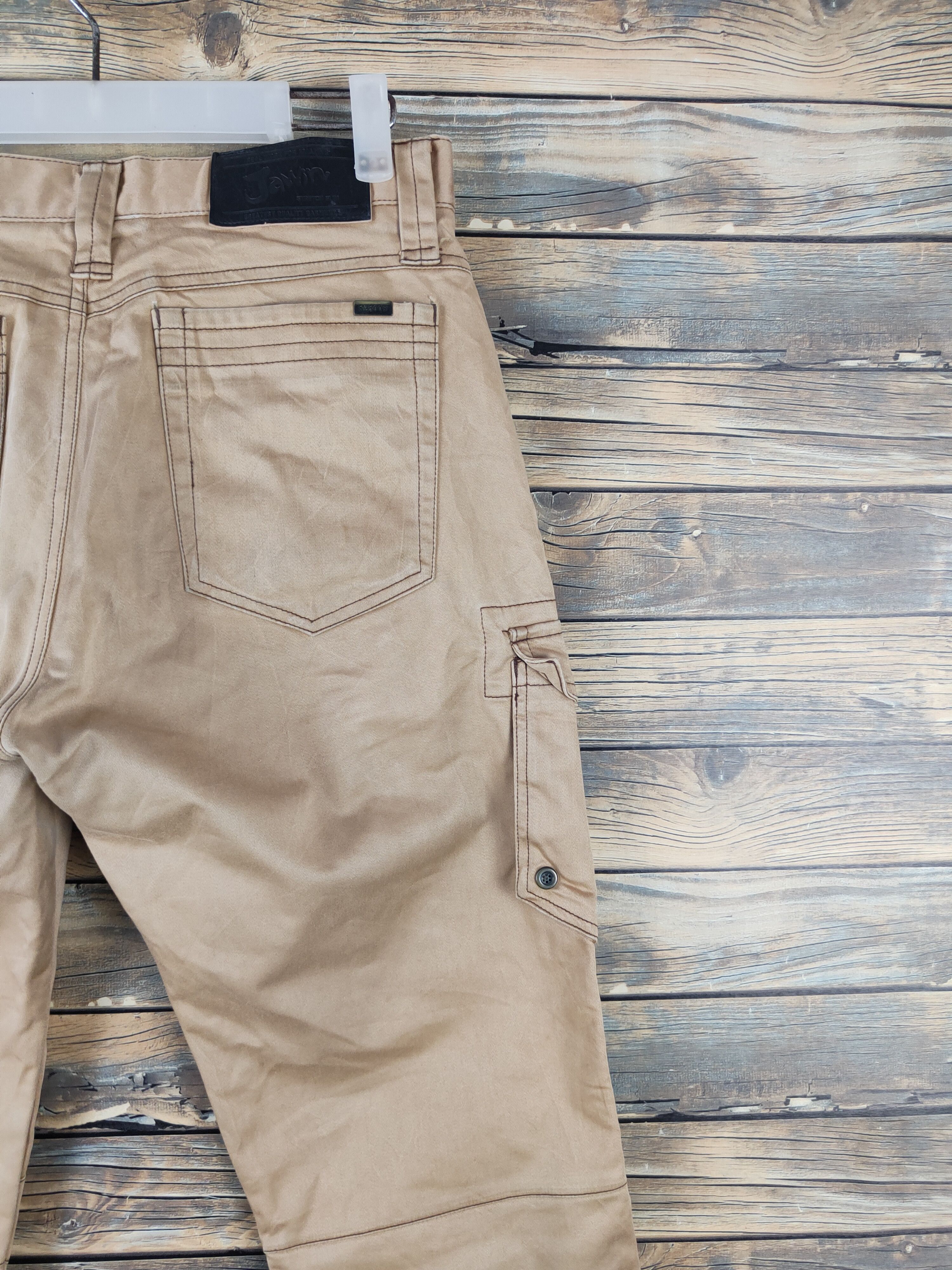 Japanese Brand DLL Jawin Brown Multipocket Tactical Cargo Pants #211 Size US 30 / EU 46 - 12 Thumbnail