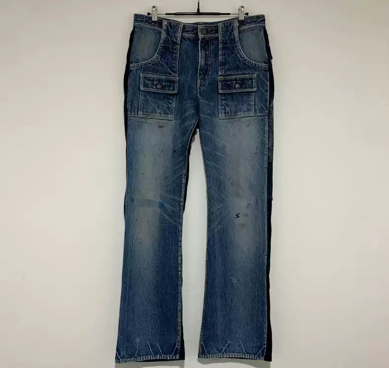 Undercover Undercover 06ss T-phase klaus spliced jeans | Grailed