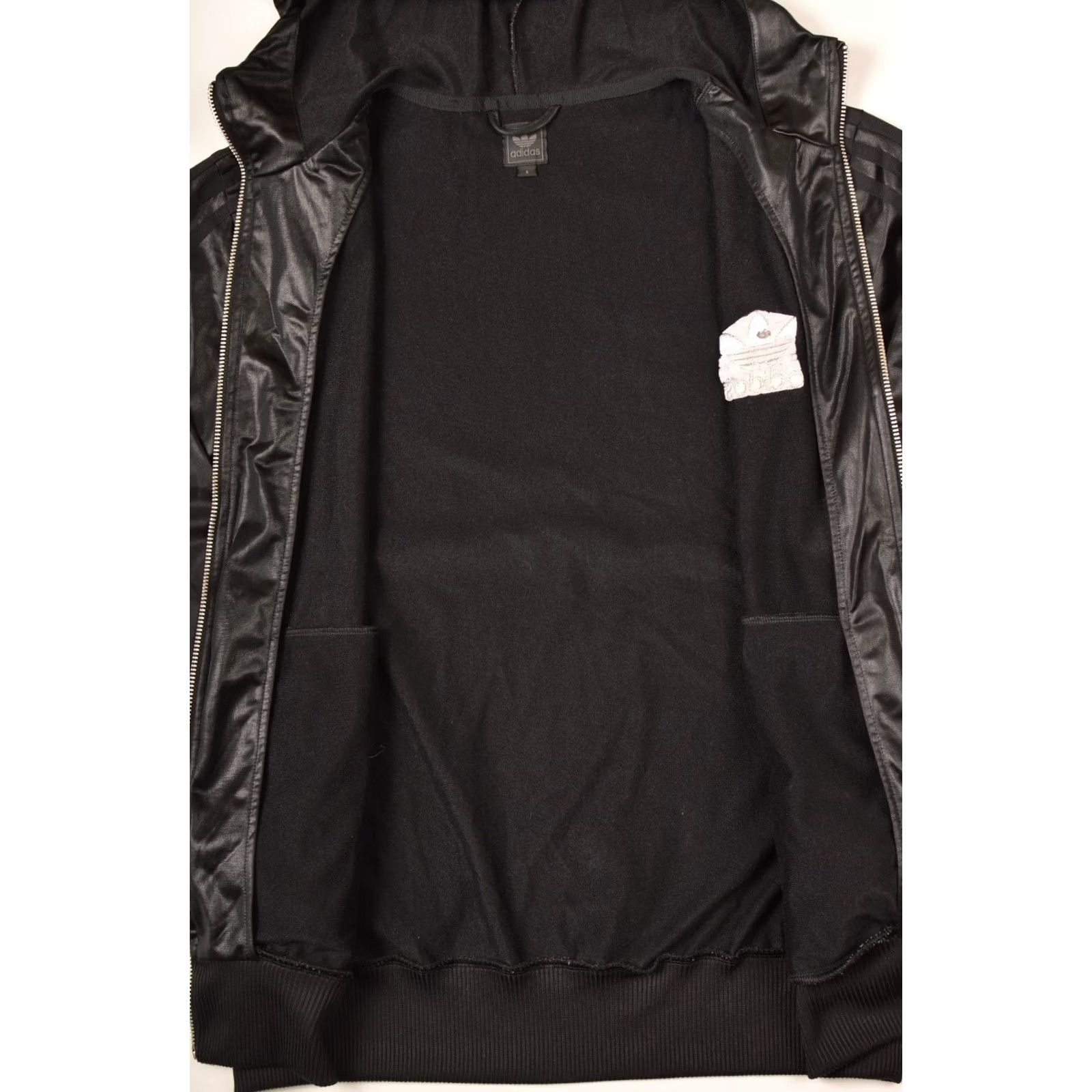 Adidas Adidas Chile 62 Vintage 2009 Shiny Black Track Jacket S Men Size S E88657 Size US S / EU 44-46 / 1 - 4 Thumbnail