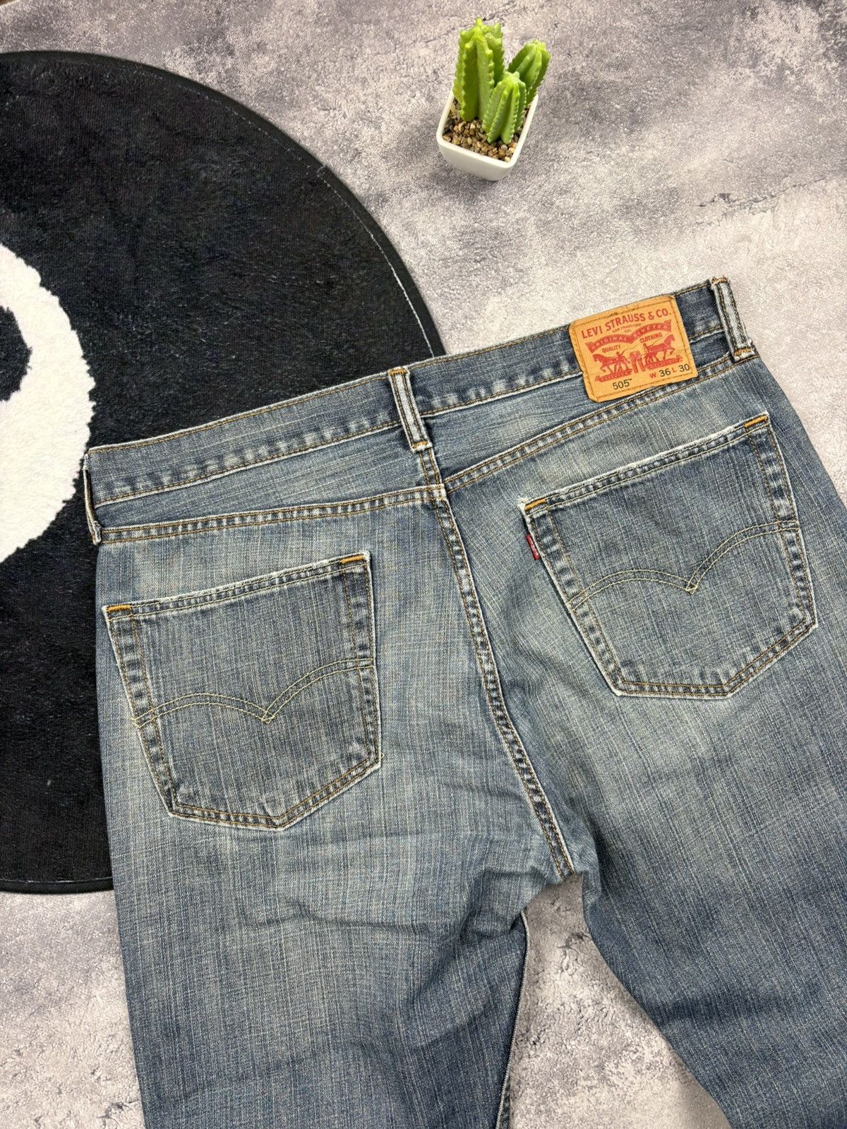 Levi's LEVIS Vintage Blue Denim Baggy Pants Jeans Streetwear Hype Size US 36 / EU 52 - 4 Thumbnail