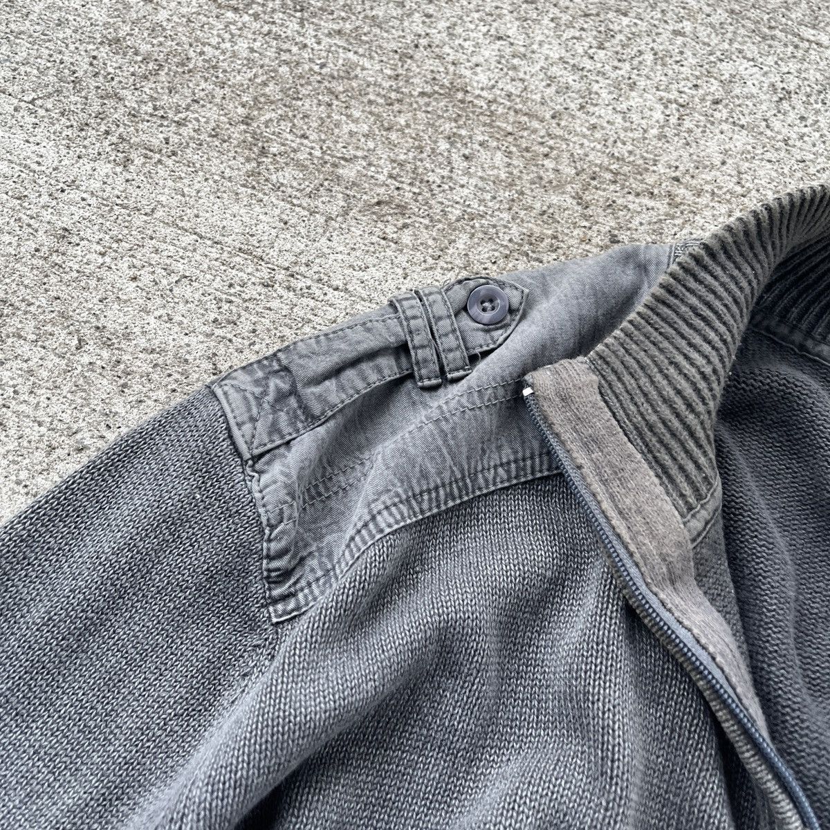 Vintage Vintage Avant Garde Grunge Half Zip Sweater 90’s Y2K XL Size US L / EU 52-54 / 3 - 5 Thumbnail