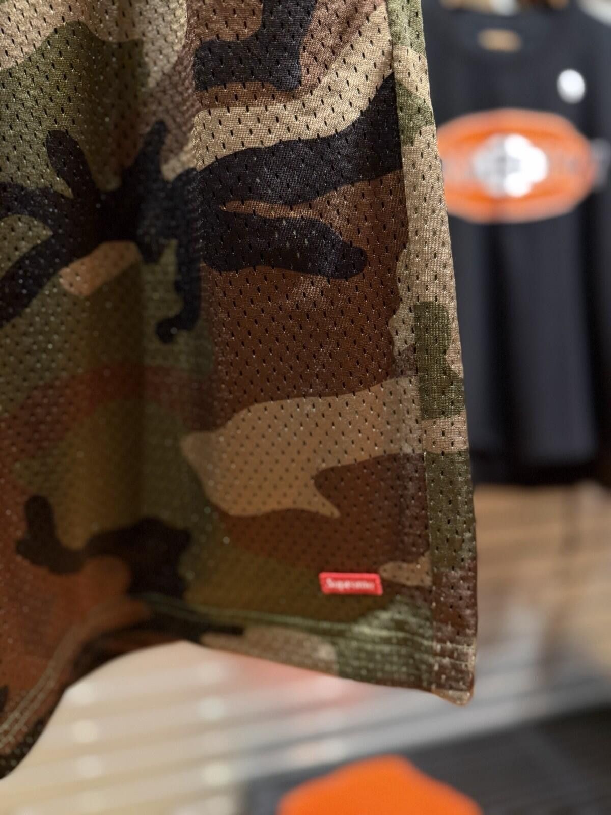 Supreme Supreme Small Box Baggy Mesh Shorts Size (Large) NEW Camo Size US 34 / EU 50 - 6 Thumbnail