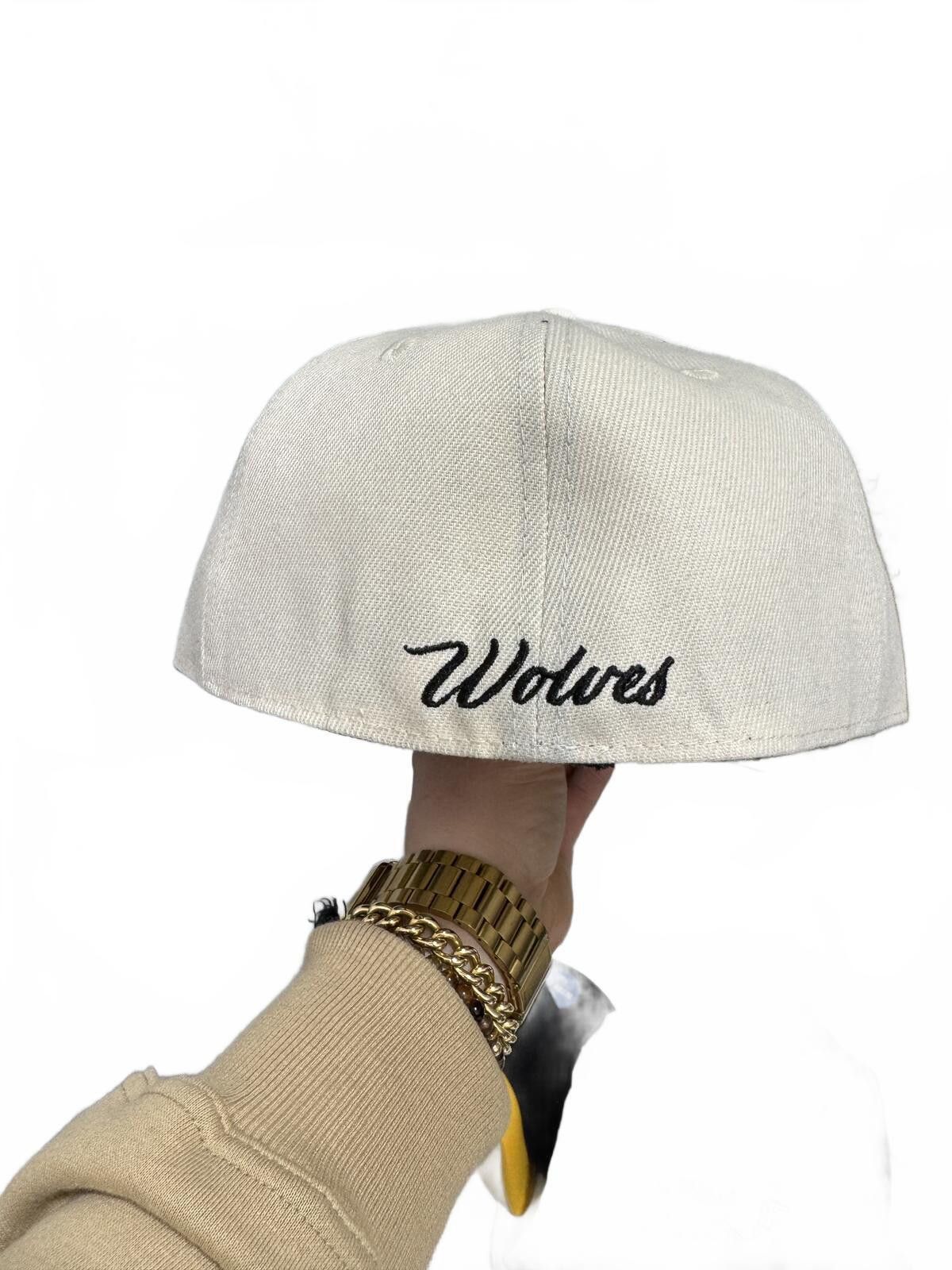 Darc Sport Darc Sport--Wolves Club--Two-Tone Fitted Hat 7 1/8 Size ONE SIZE - 2 Thumbnail