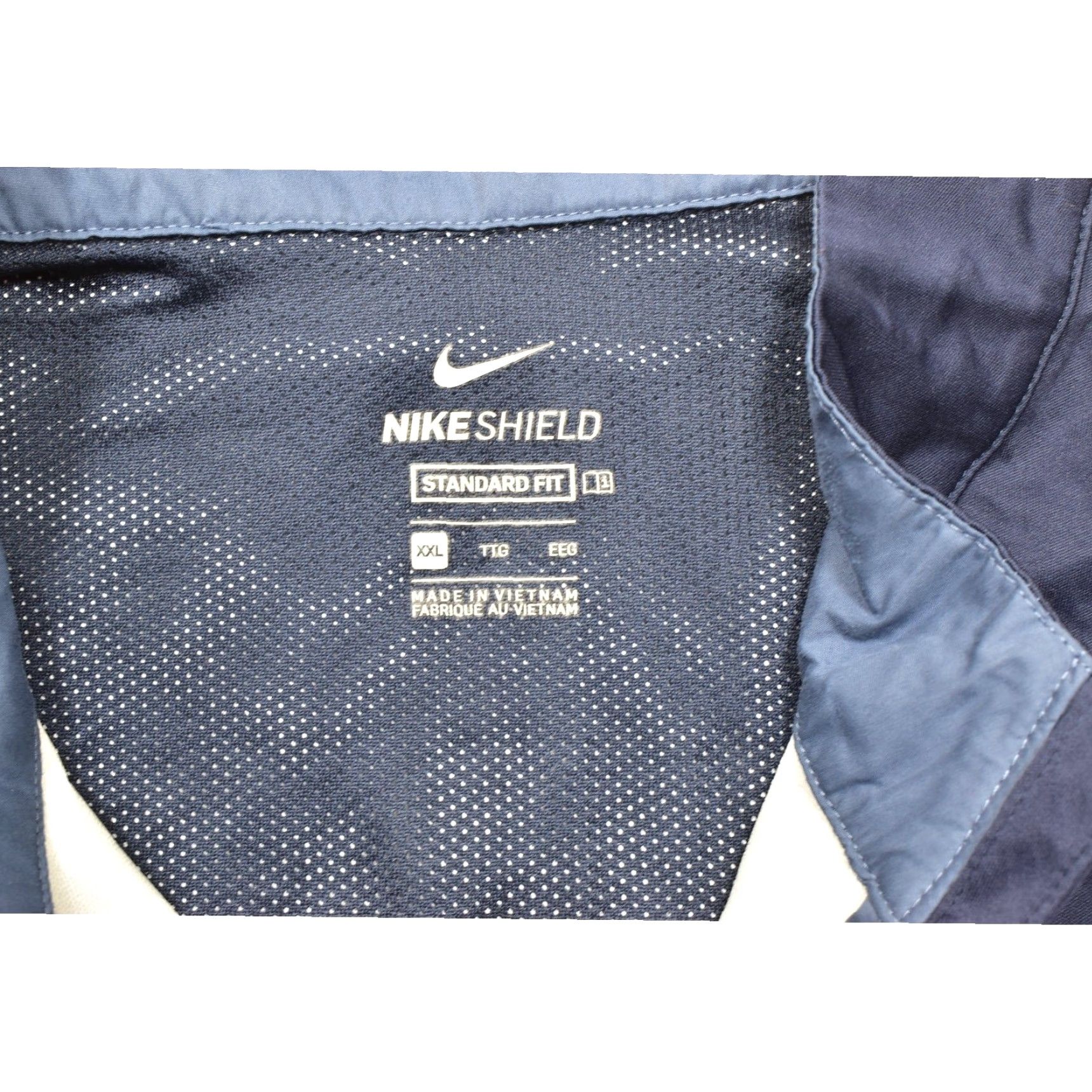 Nike Nike Shield Men's Half-Zip Windbreaker Jacket XXL Blue Polyester Size US XXL / EU 58 / 5 - 7 Thumbnail